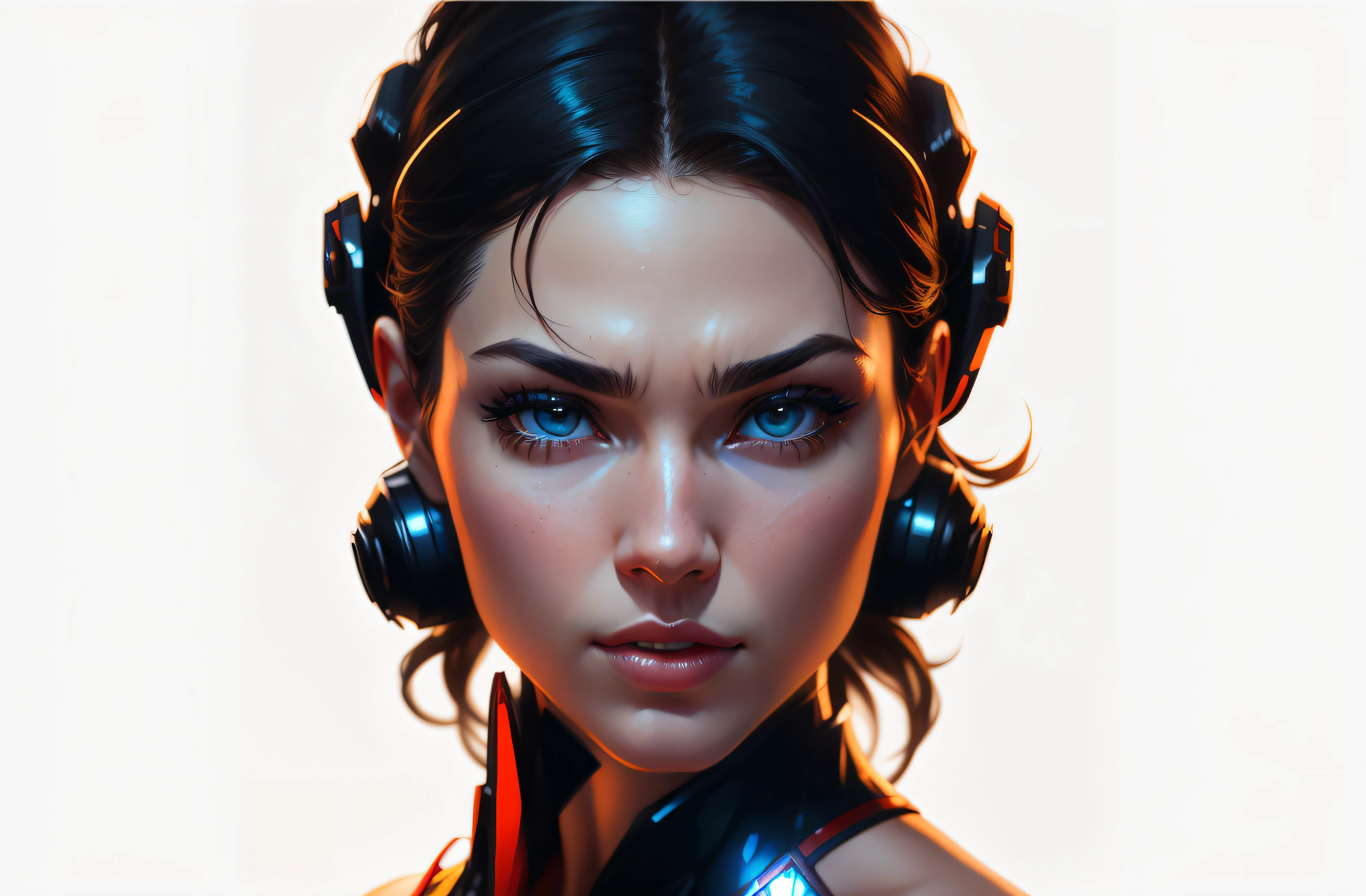 a close up of a woman in a superman costume posing for a picture, superhero portrait, supergirl, 8k artgerm bokeh, wojtek fus, super hero art, super photo realistic, artgerm portrait, stunning digital illustration, realistic digital art 4 k, realistic digital art 4k, closeup character portrait, artgerm. high detail
