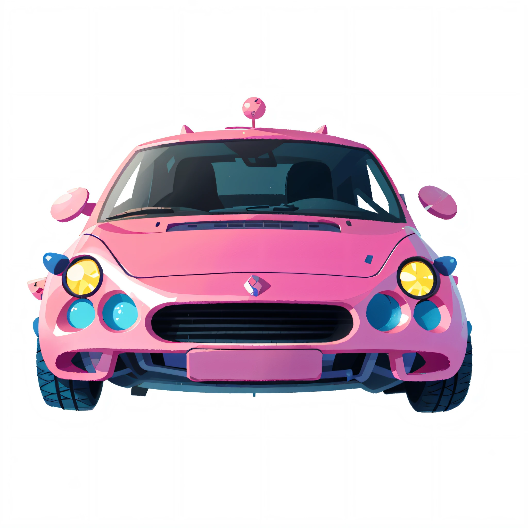 Detailed, cute, cartoon style, three-dimensional, high saturation,