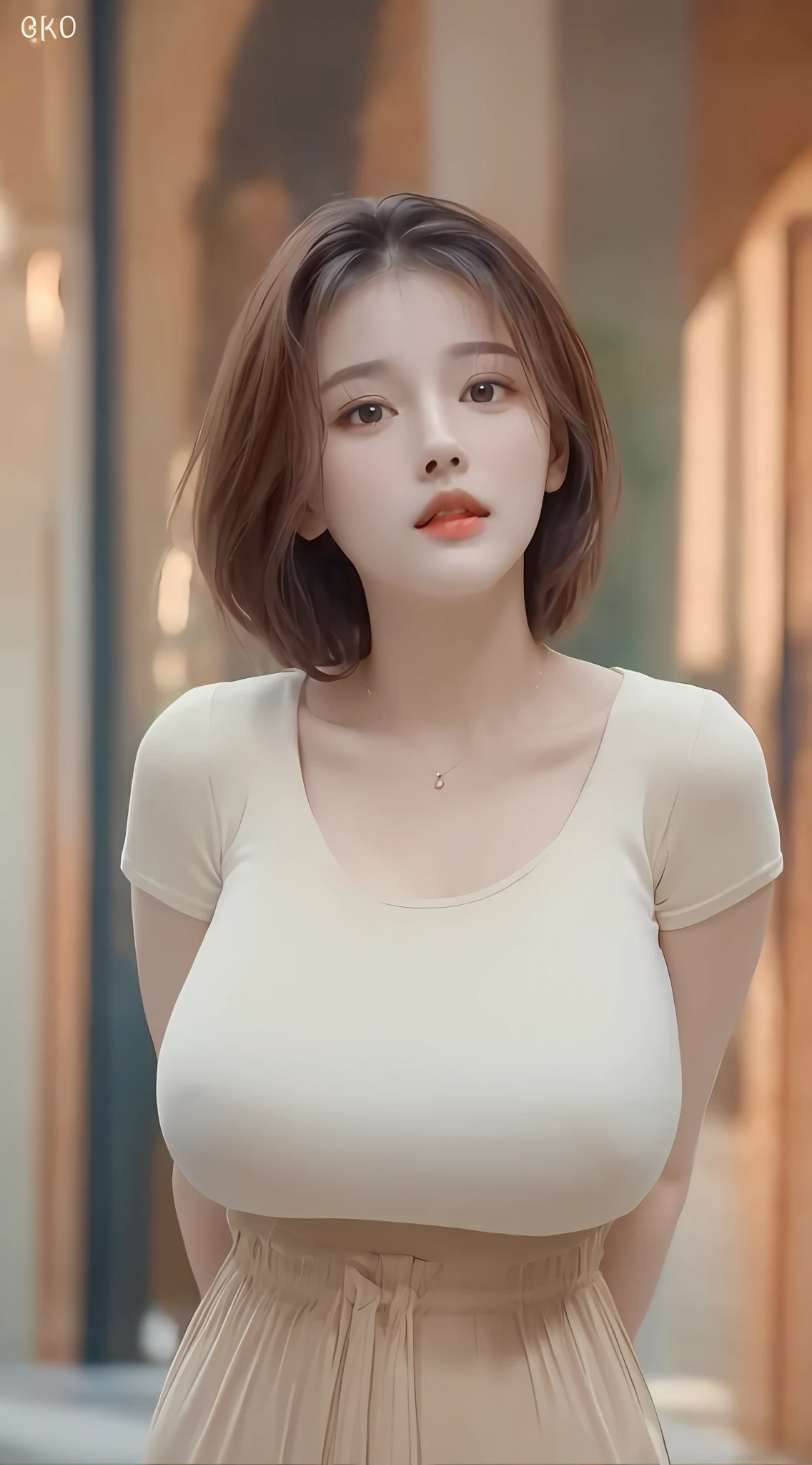 ((Best quality, 8k, Masterpiece :1.3)), 1girl, Pretty woman with emphasizing slender abs :1.3, Huge breasts :1.2, Alluring pose, Pool, Ultra-detailed face, Highly detailed lips, Detailed eyes, Double eyelid