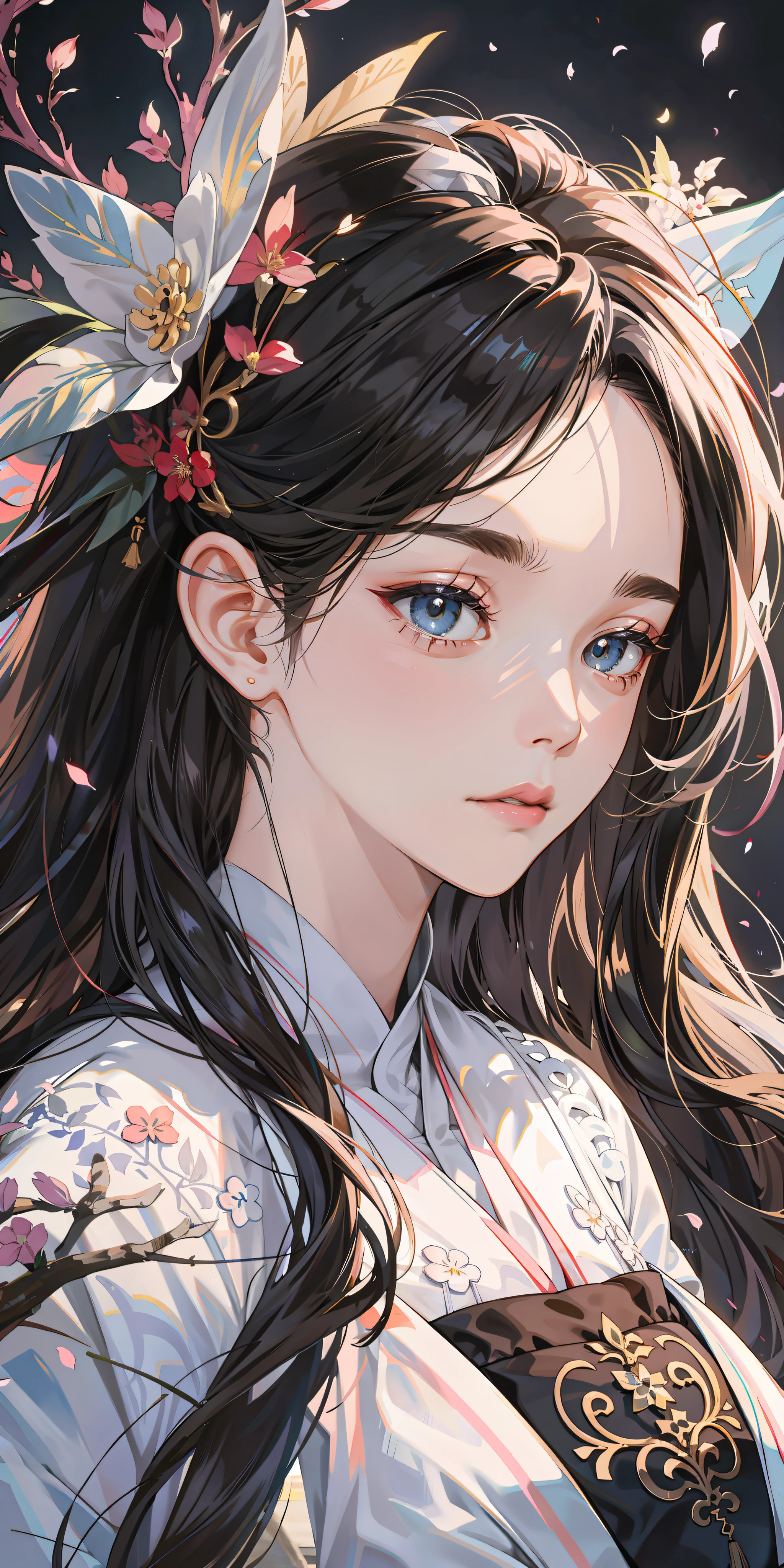 white Hanfu