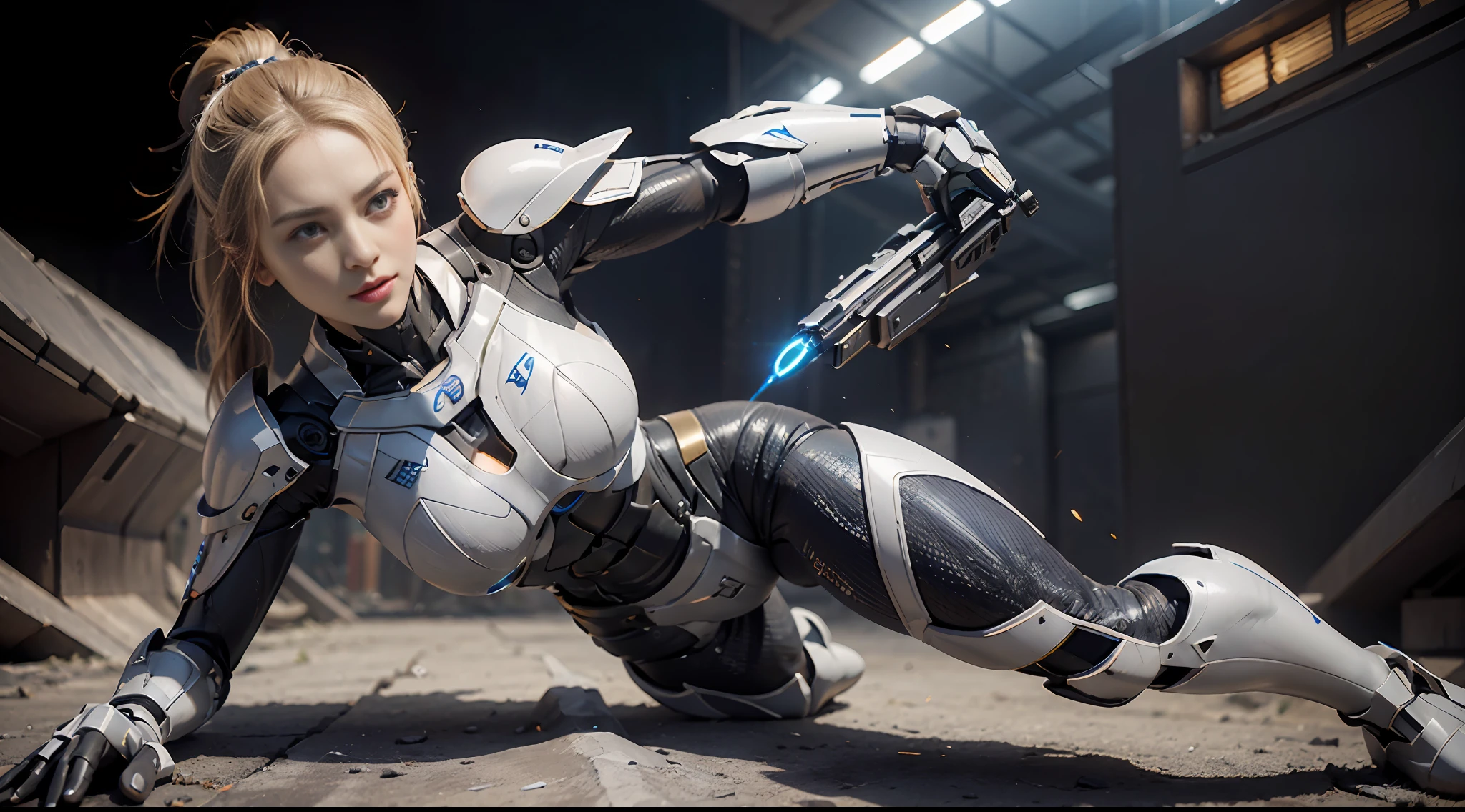 A girl, full body, [in outer space], futuristic sci-fi style, attack, guild battle, bullet ray, weapon in hand, cannonball, , close-up, mecha, armor, tights, beauty, realistic, elegant, perfect face, goddess,, dynamic pose, pose, surrealism, high detail, supremacy, cinematic lighting, ray tracing, shadow, UHD, retina, masterpiece, ccurate, anatomically correct, textured skin, super detail, high detail, high quality, award-winning, best quality, High resolution, 1080P, 16k, 8k, 4K, HD