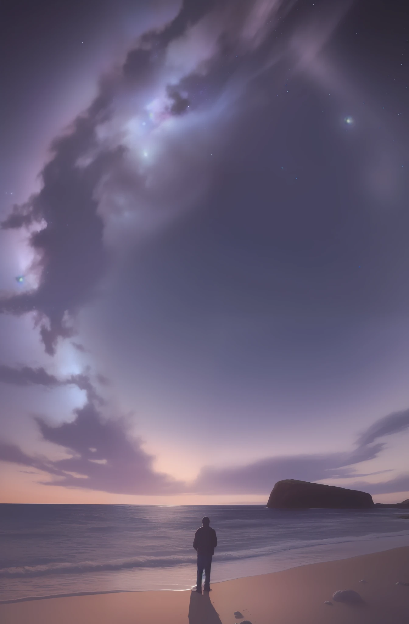 the starry sky