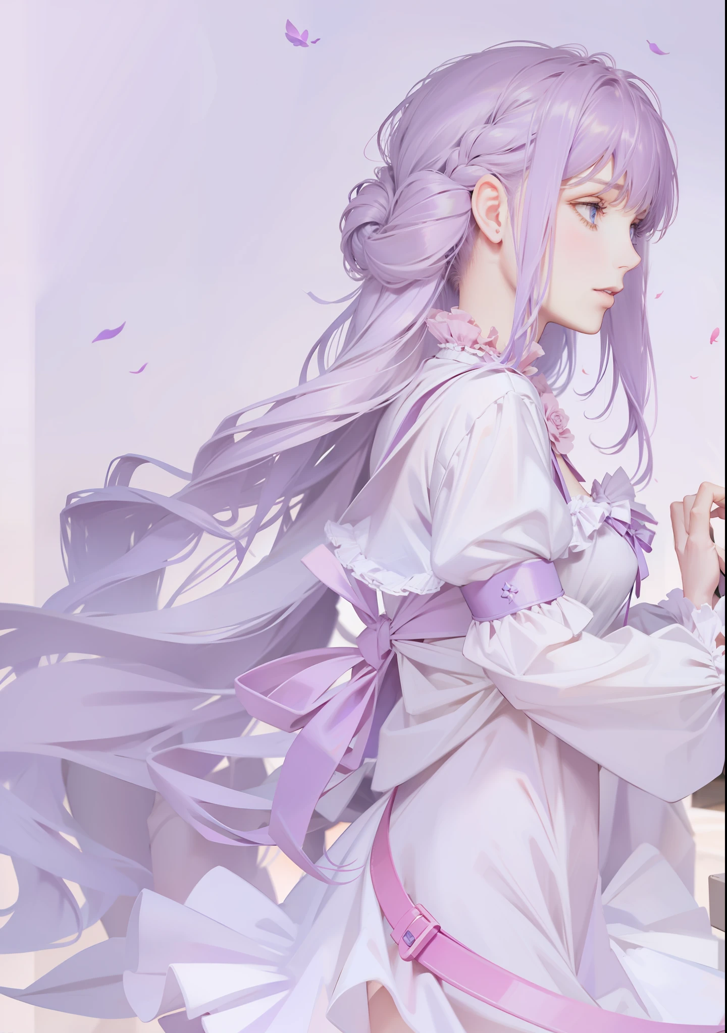 Purple, rose, starlight, dreamy