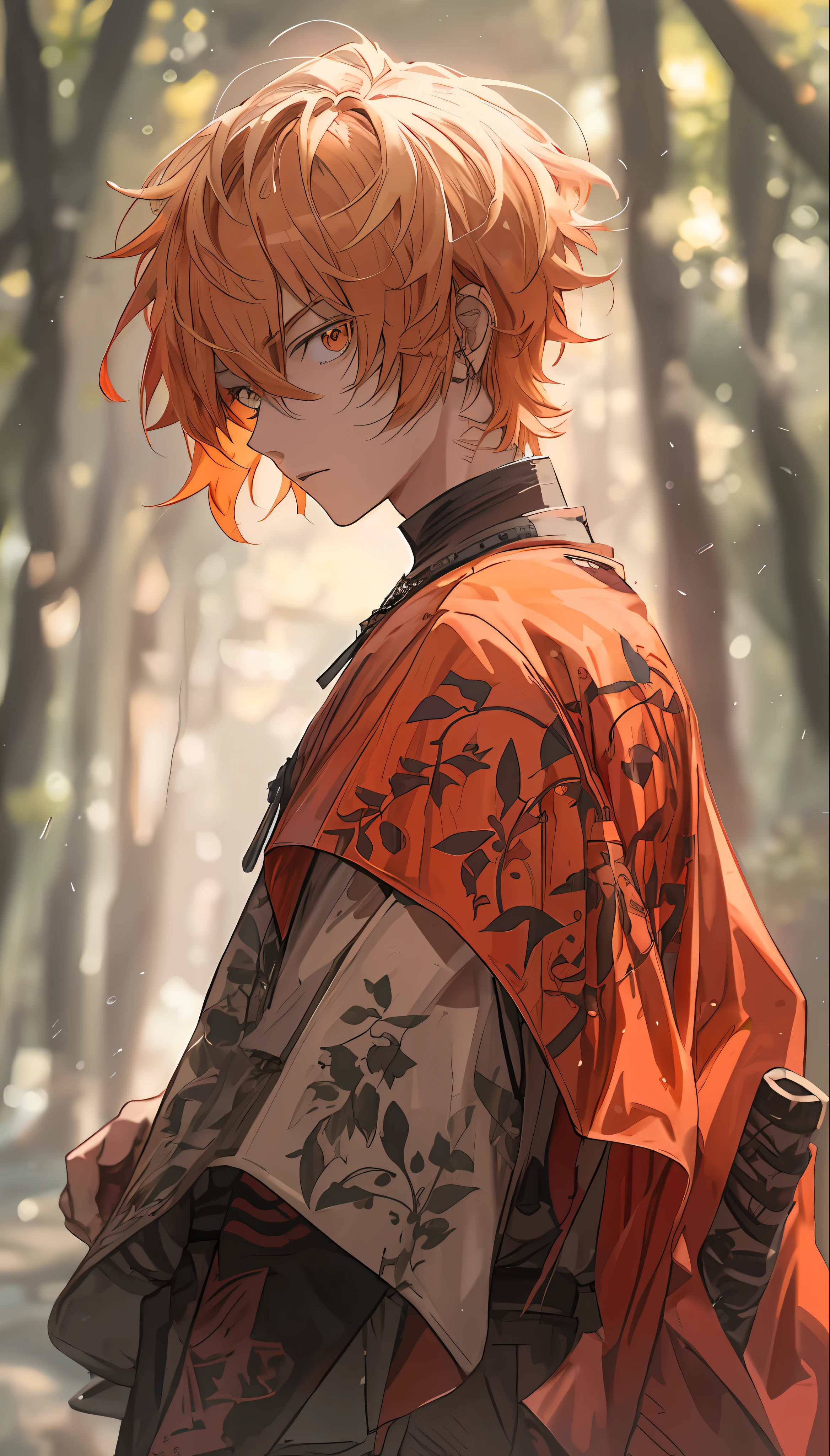 anime, anime boy, anime art, anime boy, anime, anime, anime, boy, boy, boy, boy, boy, boy, boy, boy, orange - haired anime boy, handsome guy in demon slayer art, clean detailed anime art, male anime character, detailed digital anime art, detailed anime character art, beautiful anime portrait, highly detailed exquisite fanart