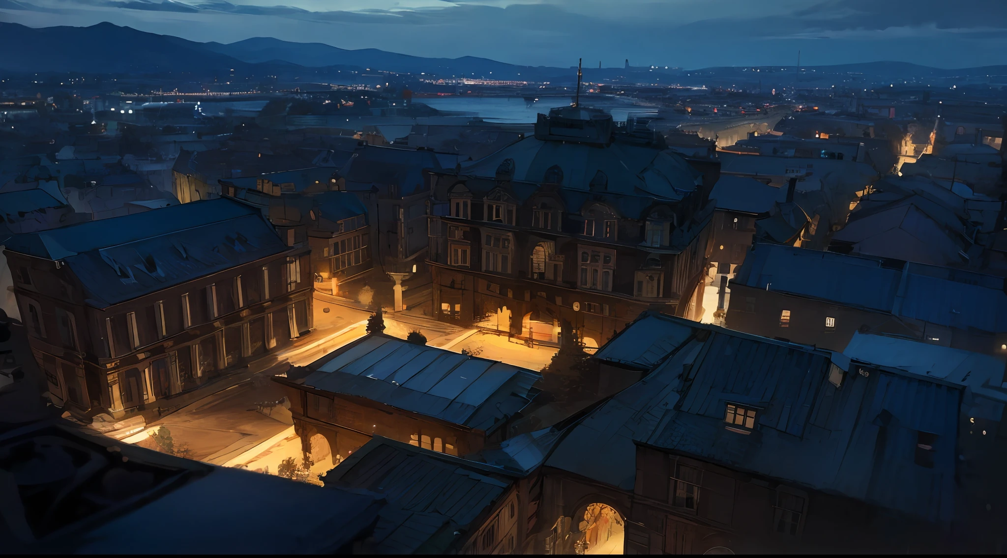 ((best quality)), ((masterpiece)), ((realistic)), city, school, citadel, landscape, general plan, illustration, highly detailed, sharp focus, digital rendering, professional, 4k, art station,