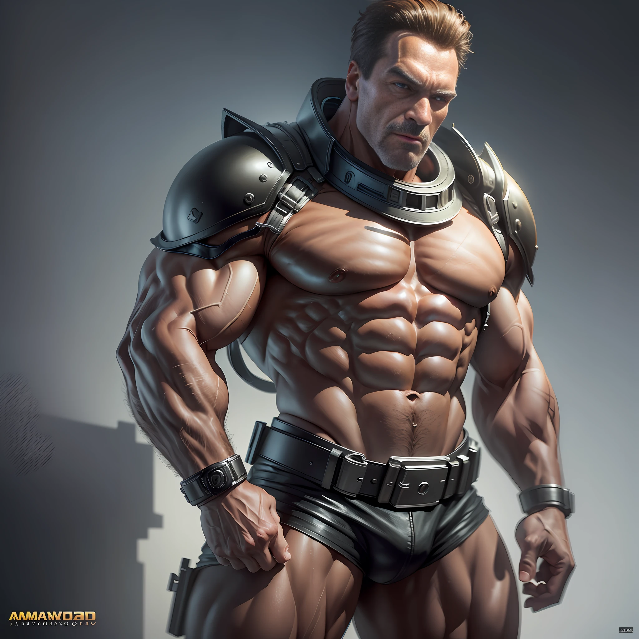 1man, Arnold Schwarzenegger body,looking at viewer,raw photo, photorealistic, best quality, masterpiece, illustration, extremely detailed ,CGI ,unity ,8k wallpaper, masterpiece,best quality,official art, extremely detailed CG unity 8k wallpaper, absurdres, incredibly absurdres, huge filesize, ultra-detailed, highres, extremely detailed, --auto --s2