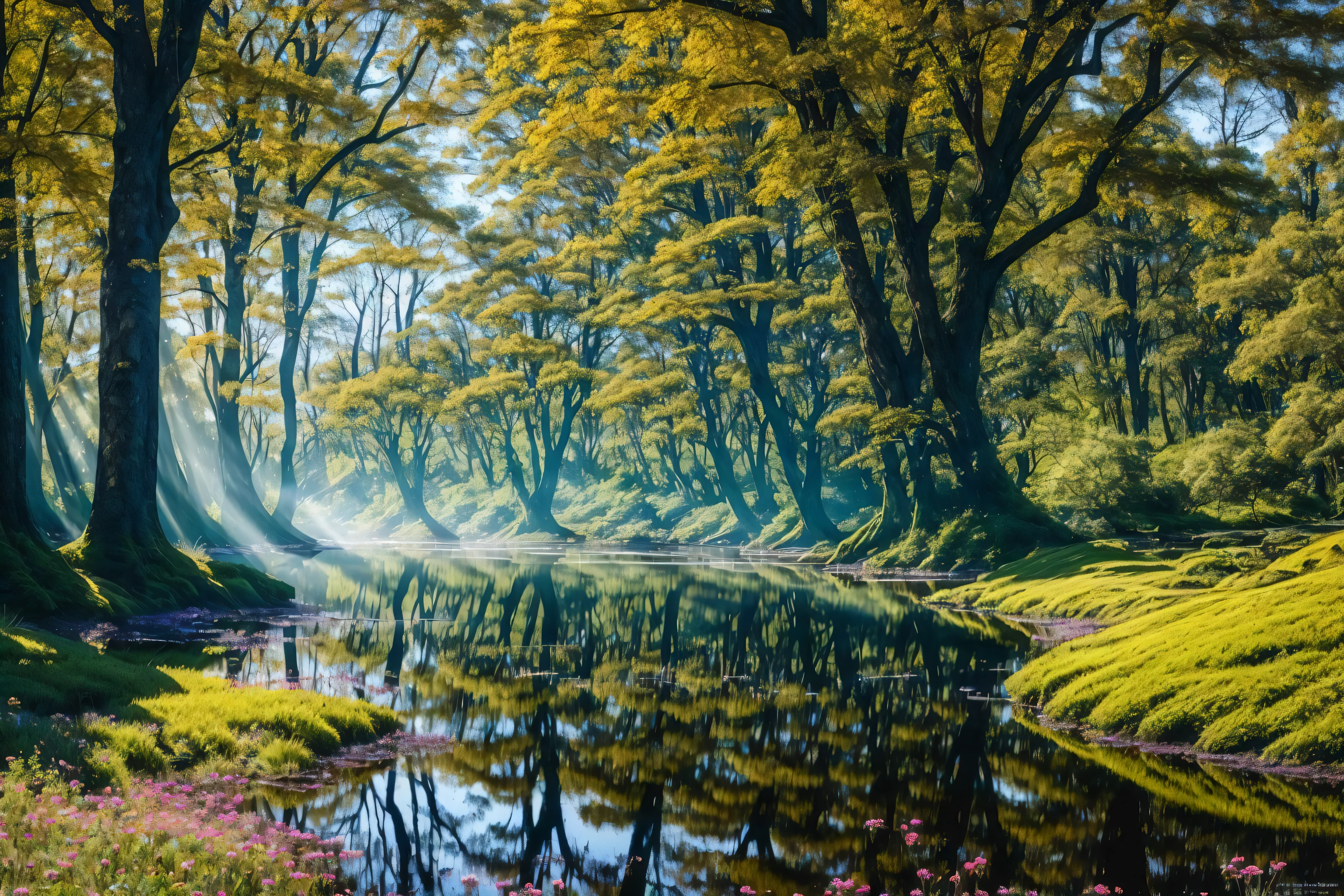 masterpiece, epic, majestic, best quality, very high resolution, 8k, hdr, digital photography, dynamic pose, realistic, photorealistic, dynamic Medium Shot, (a male South Australian explorer), (a savage Oatmeal American Paddlefish:1.0), The Faerie Glen: A forested glen where the trees are gnarled and ancient, and the air is filled with the scent of wildflowers. The glen is home to all manner of faeries and sprites, who dance and play among the trees. The glen is said to be a place of great beauty and magic., iridescent, transparent, translucid, (reflection:0.5), (refraction:0.5), (diffraction:0.6), (caustics:0.6), volumetric lights, volumetric shadows, (subsurface scatering:0.7), physically based rendering, (extremely detailed:1.2), (extremely fine and beautiful:1.2), partially backlit, (afternoon lighting and nearby supplemental lighting from out of frame:1.2), (realistic lighting:1.4), (dynamic colors from lighting:1.4), secondary lights coming from the side or the front of the subject, (intricate details:1.3), hyperdetailed, ultrarealistic, (sharp focus:1.2), sfw,
