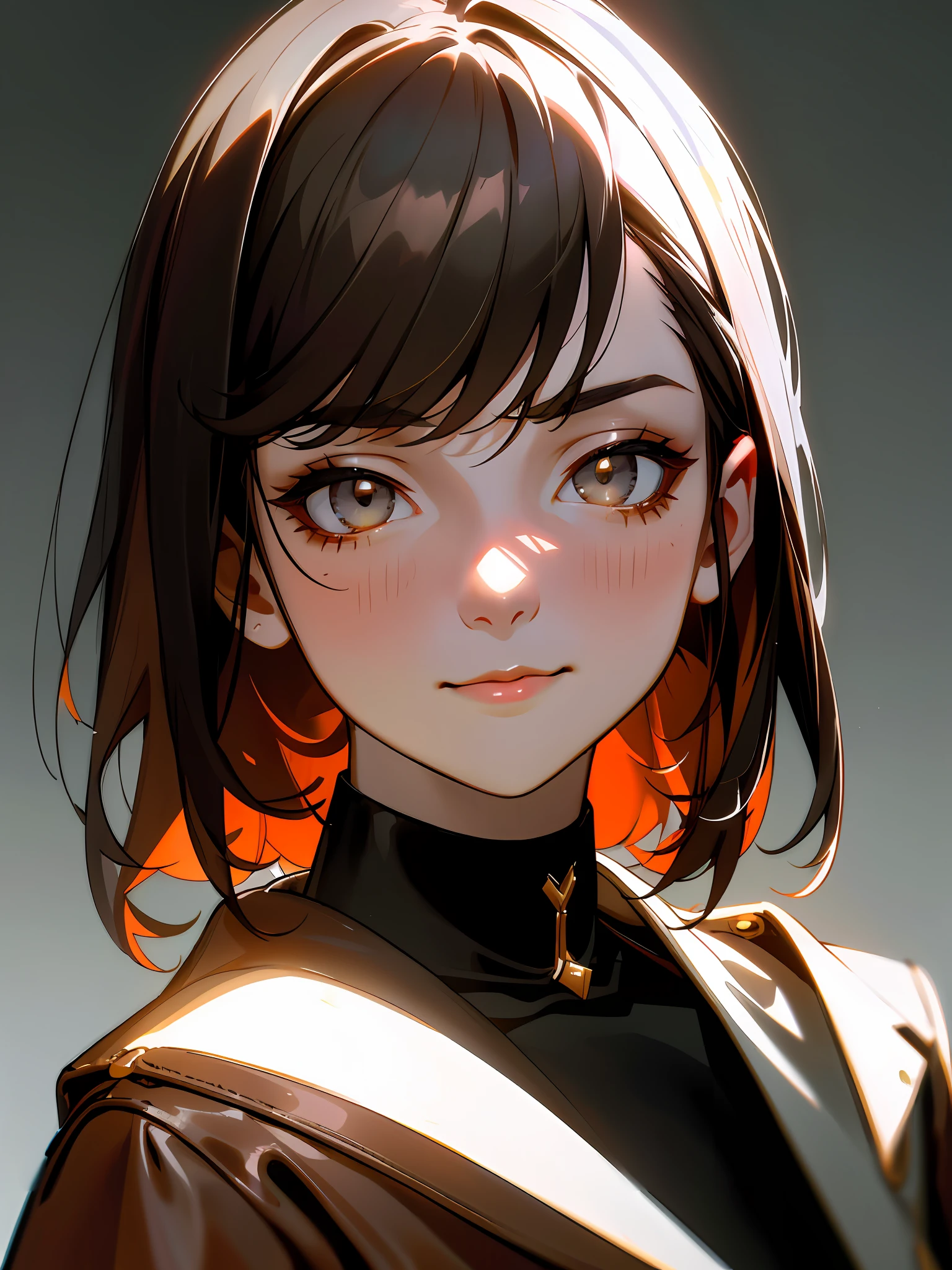 Masterpiece, Superb clothes, (Fashionable clothes), (Illustration), (((several people)), ((beautiful people)), (Russian mill style), Fashion, Leather, (Happy), (White skin), (Dark circles),(dark hair), Cute, Bar, Toast, Trendy, Dark gray,, Close Up,,(Chiaroscuro)), Fine details of the face, Facial details, Cinematic lighting, (Depth of field), UHD, (Upper body), Bright background appearance, bright eyes, indirect light