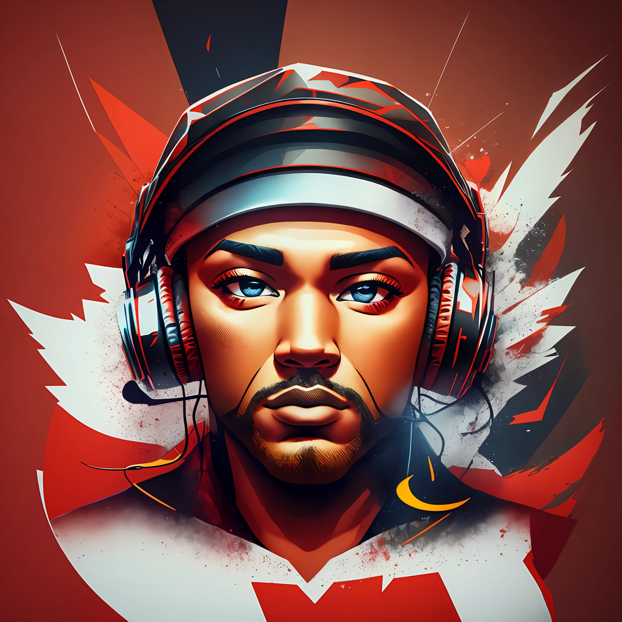 Generate an image based on a logo for a youtube channel about hip hop --auto --s2