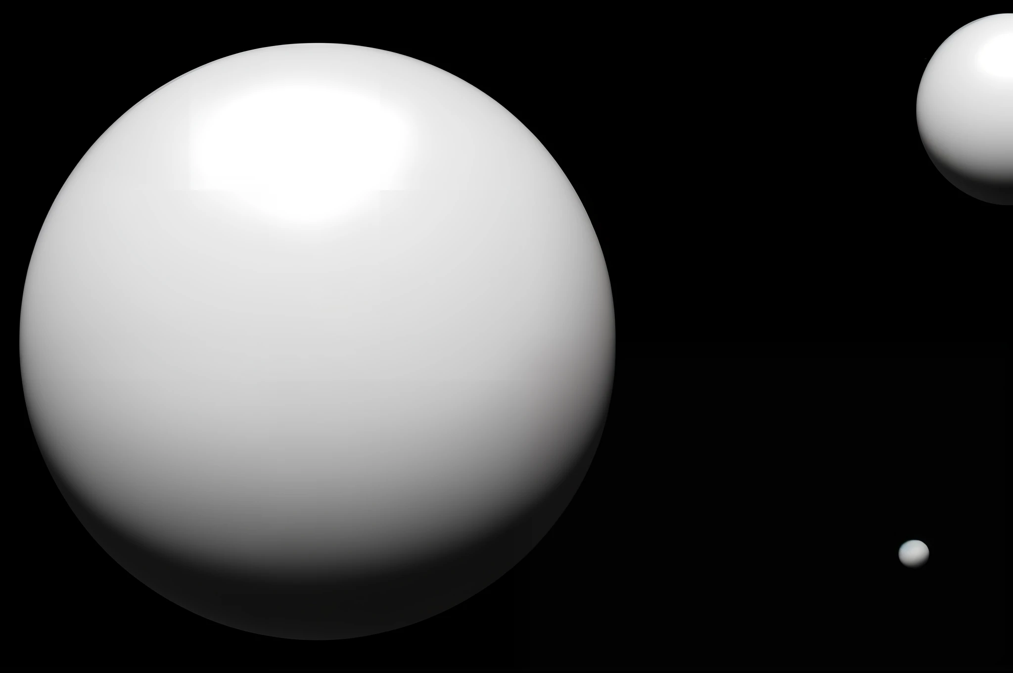 there are two white eggs and one white egg on a black background, ultra ambient occlusion, an ambient occlusion render, ambient occlusion render, ambient occlusion, lunch time on uranus, smooth light shading, sphere, ghost sphere, smooth oval head, white: 0.5, subsurface scattering light, uranus