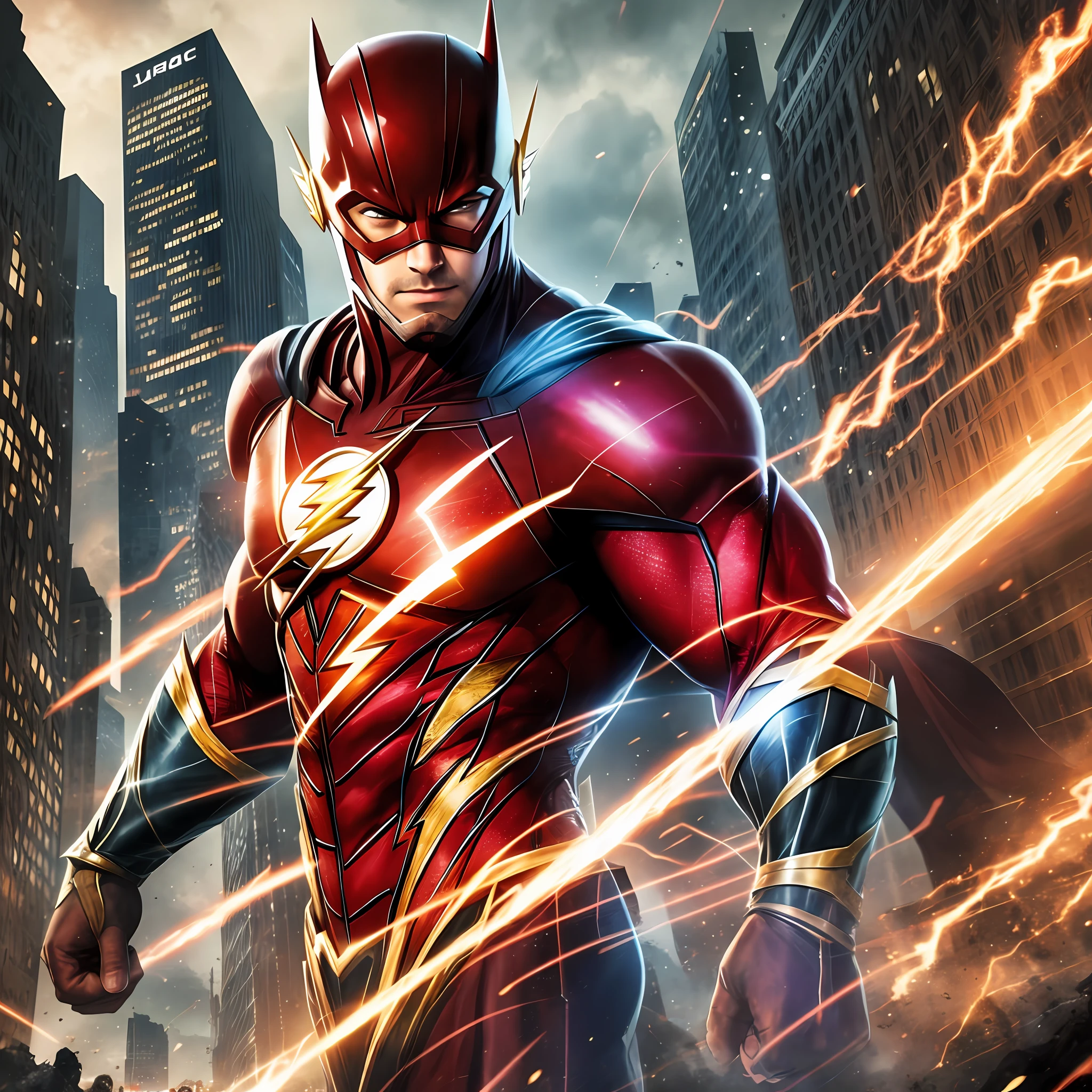 Flash, Justice League, Realistic Dcu, HD --auto --s2