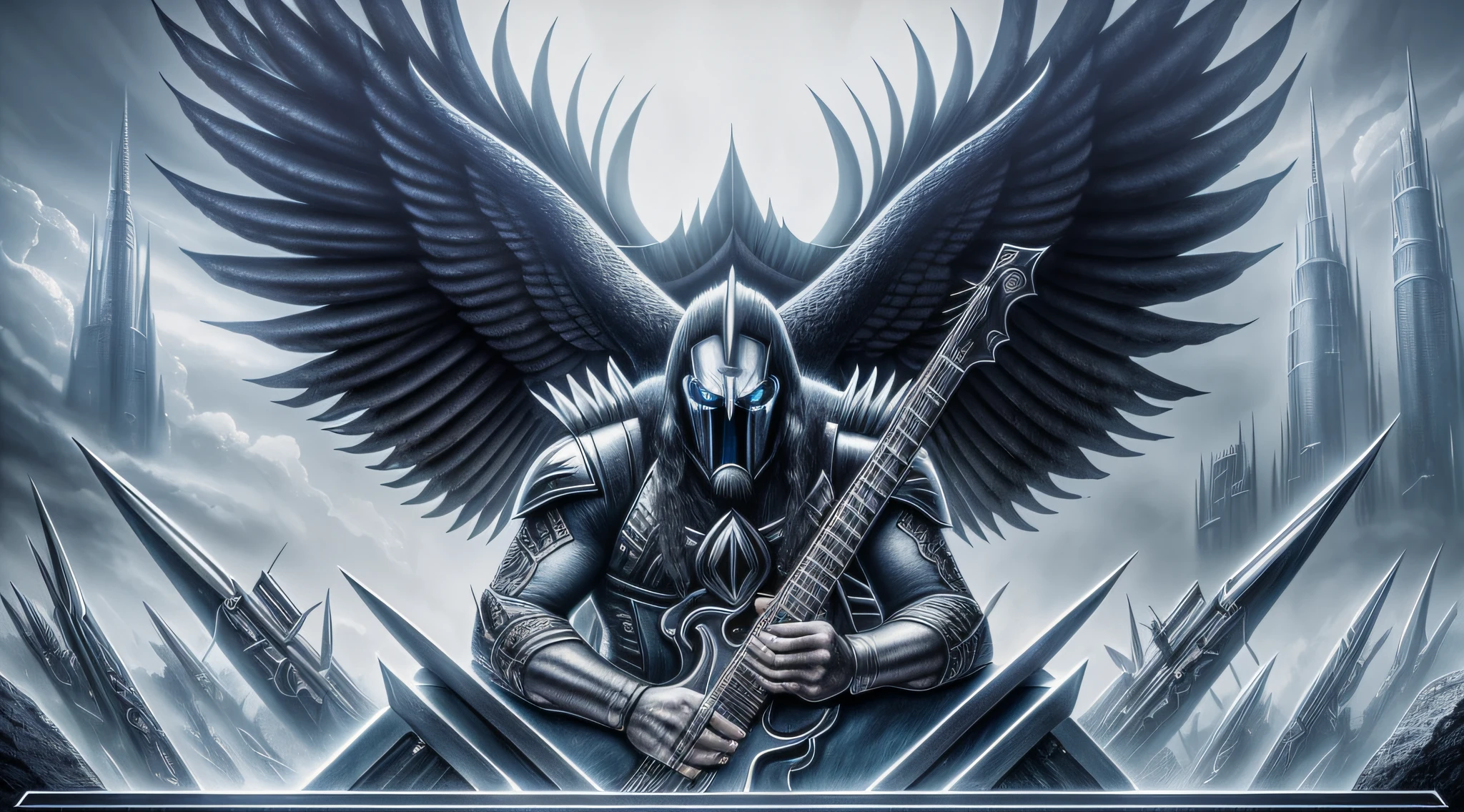 arafower - the ultimate collection of heavy metal music, power metal album cover, ultra, ultra reasltic, ultra realism, ultra _ realistic, album, ultra realistic, metallica, ultra-realism, ultra - realism, ultrafine, ultra real, ultra - realistic, ultra-realistic, album art, metal album cover, ultra - details