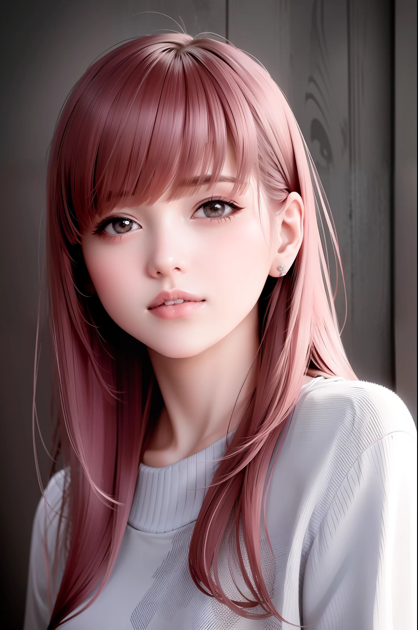 (best quality, masterpiece:1.1), (realistic:1.4), 1girl, portrait, (corneo_dva) nude