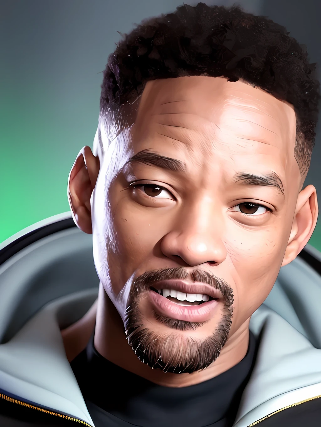 Make a super realistic 8K image of Will Smith at the current age he is in 2023 --auto --s2