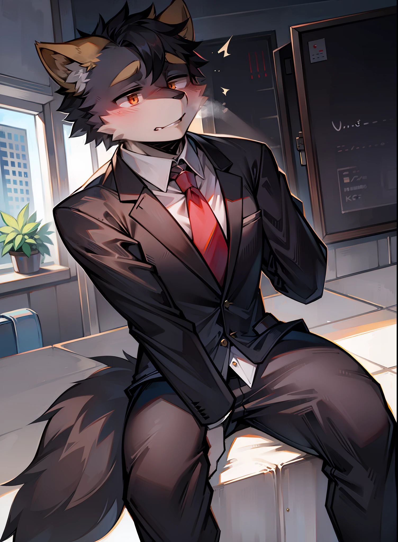 A teacher man shy