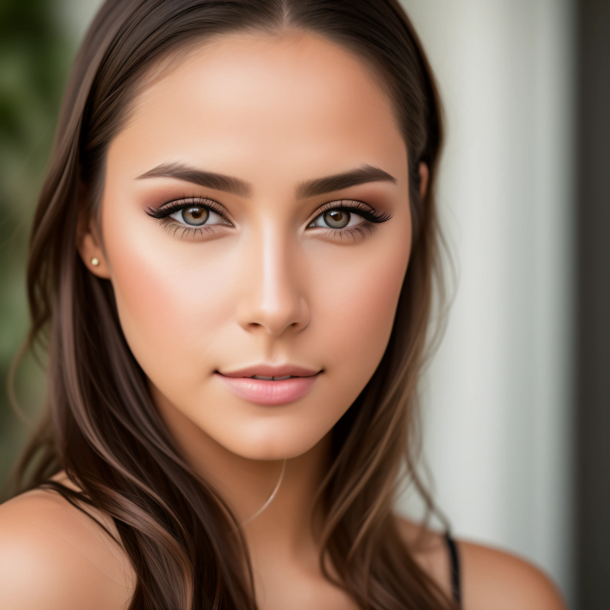 pretty girl,looking at viewer,lightly makeup,(photo-realistic：3),realistic photograph, with professional color grading, shot in 8K with a F2.4 aperture and 35mm lens,realistic face.