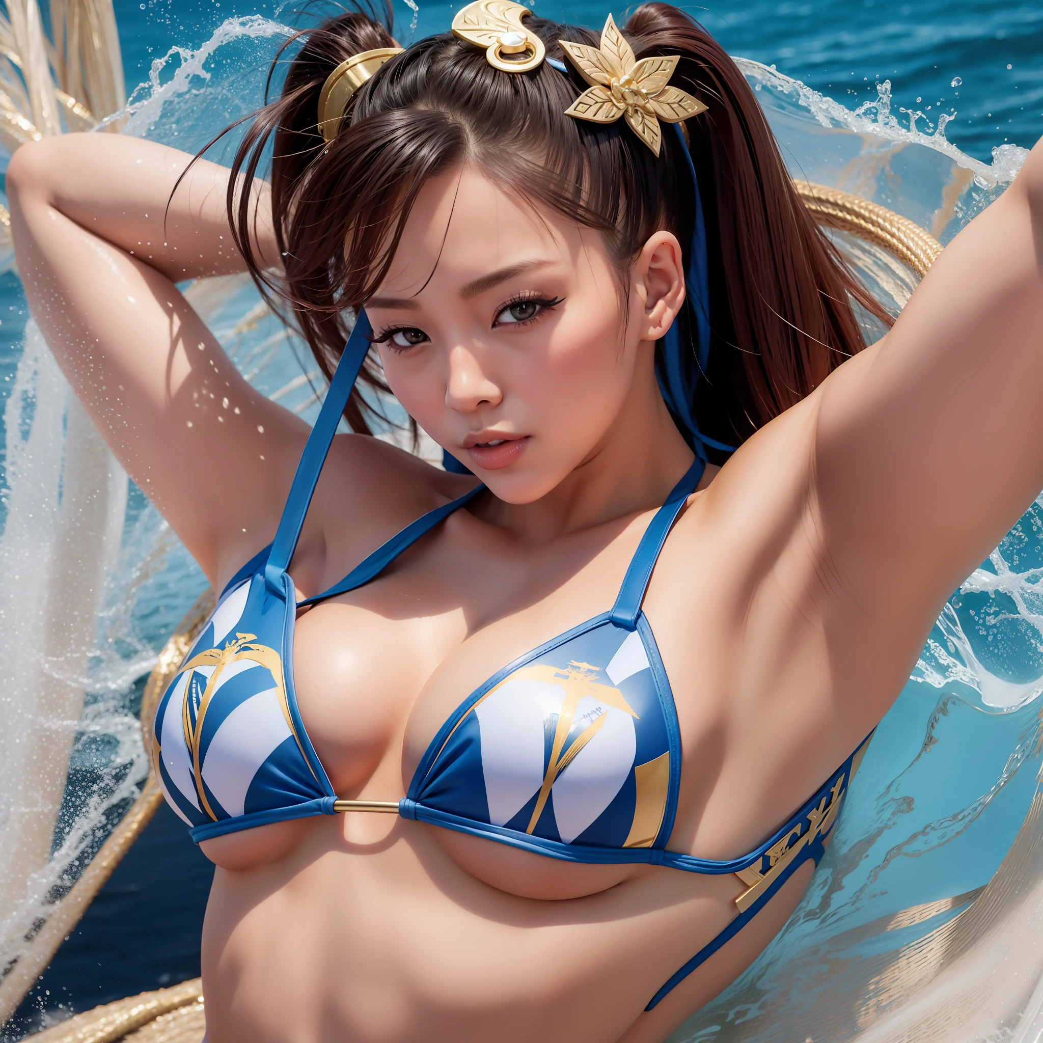 chun-li on bikini