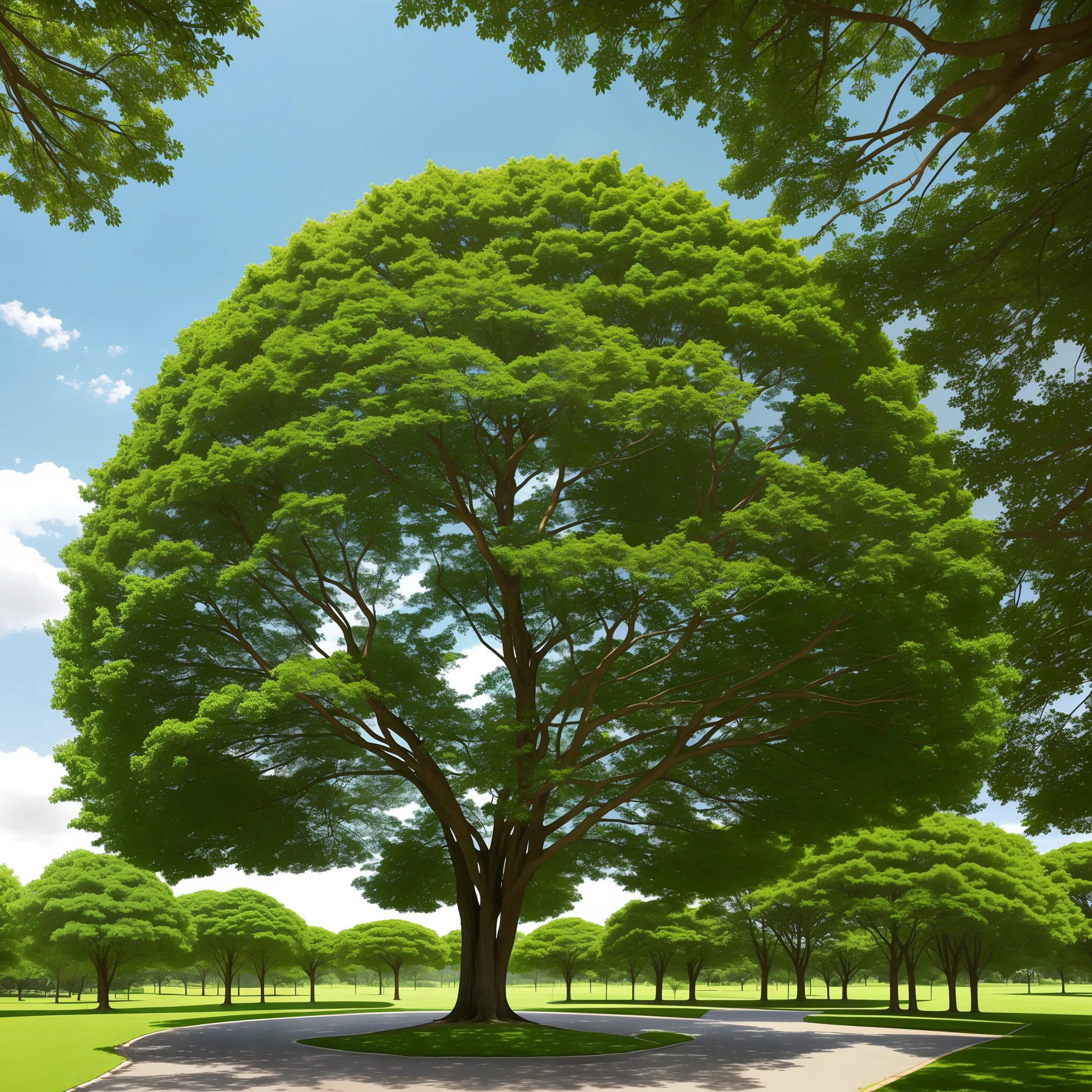 circular canopy tree --auto --s2