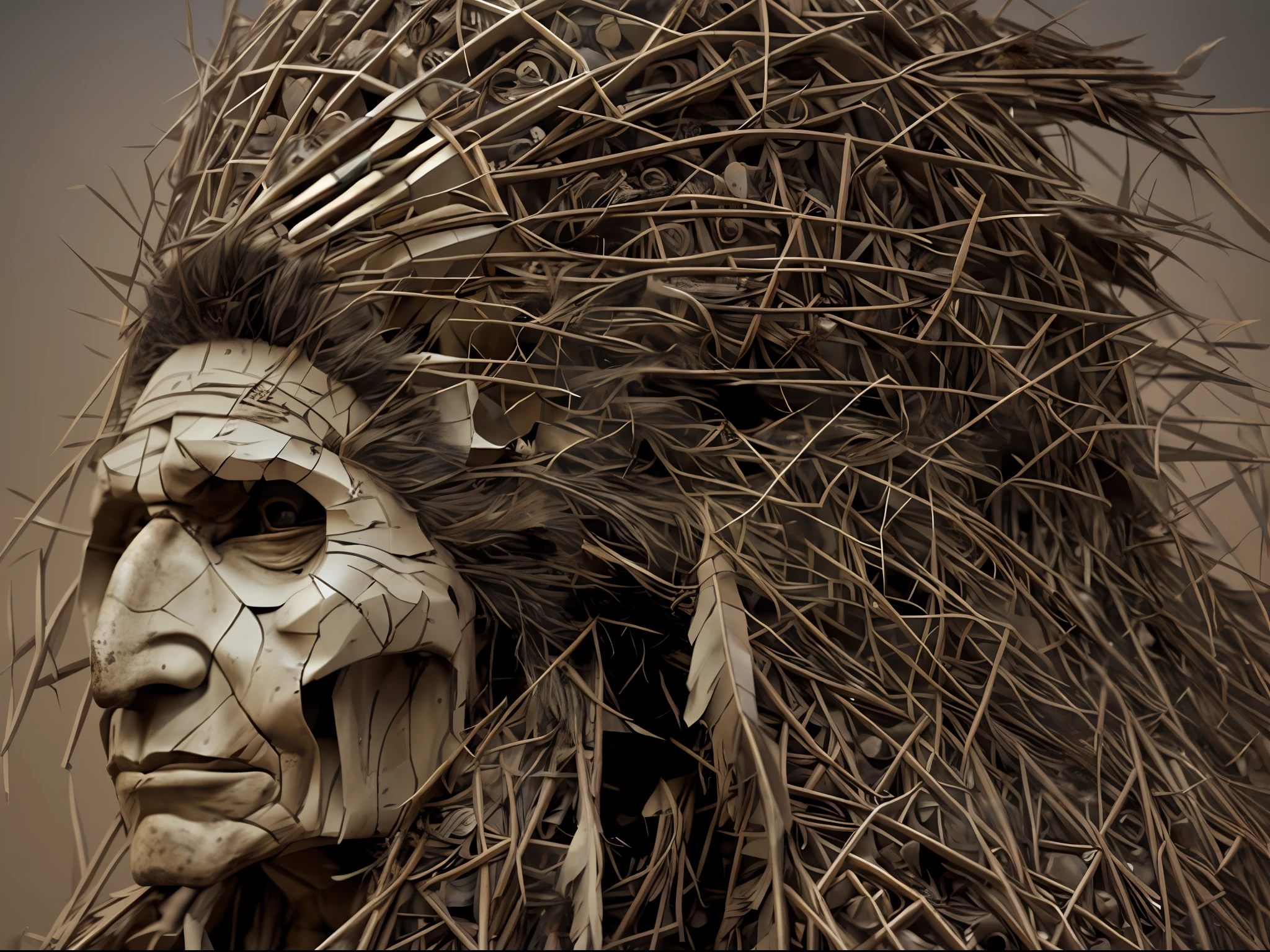 a North American Indian head