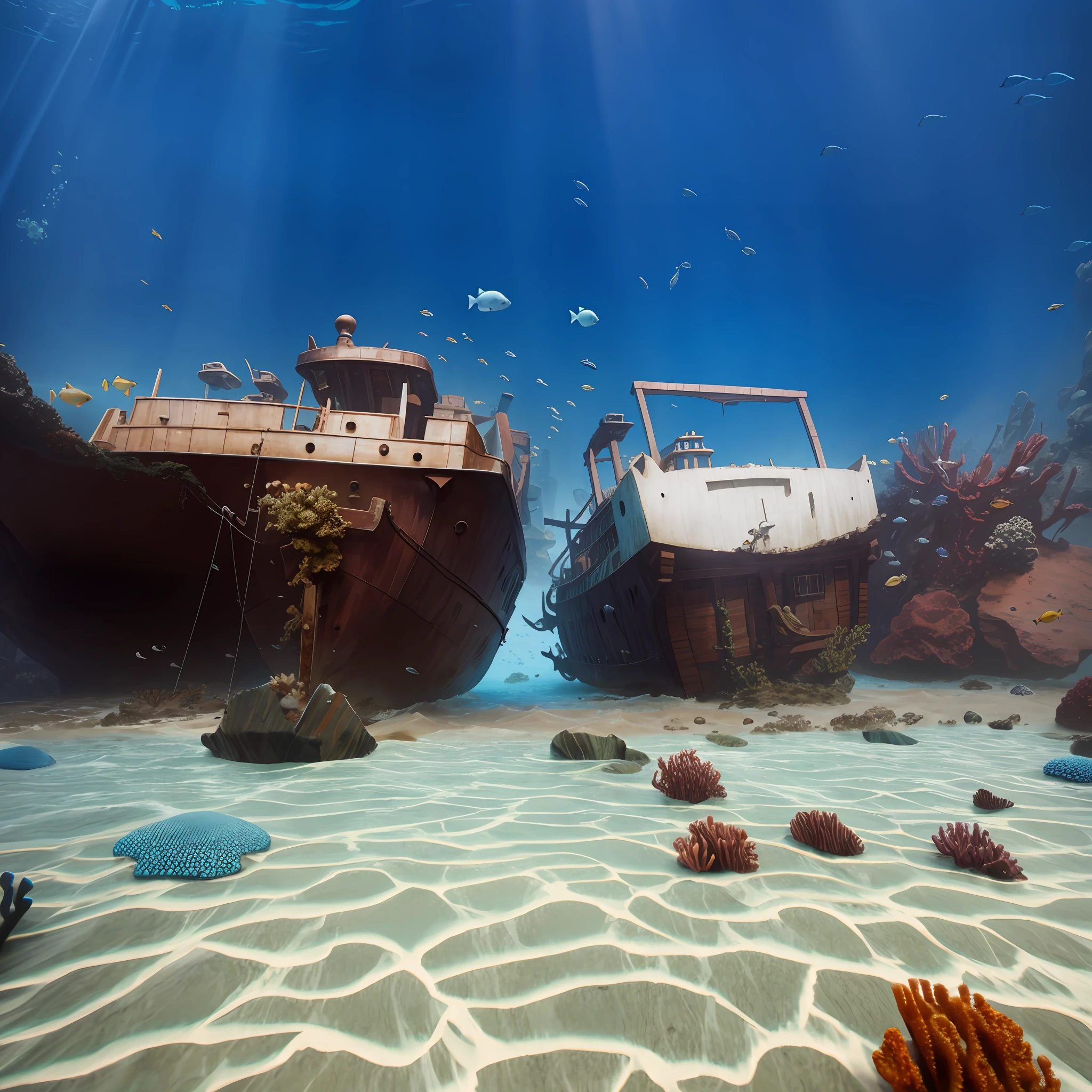 Sea floor, 8k,