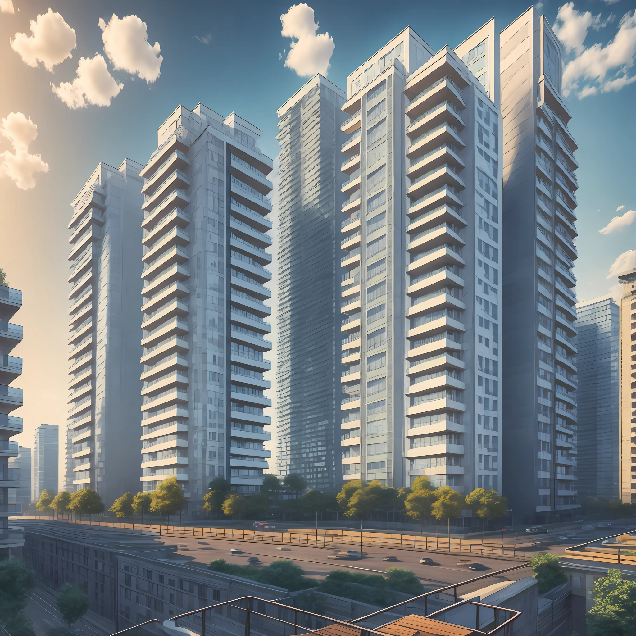 condominium of buildings urban sector, high quality, for investors