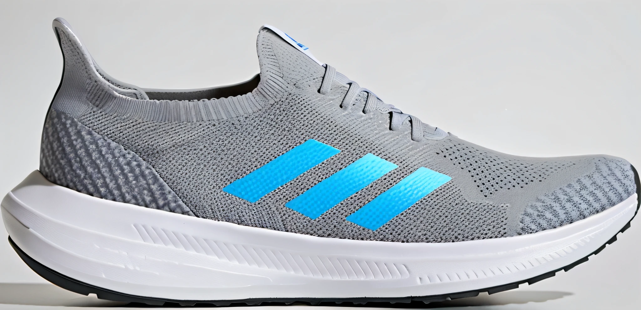 a close up of a pair of shoes with a white sole, adidas, light grey, f / 2 0, flat grey color, addidas, running shoes, flat grey, f/15, gray color, blue gray, f50, ƒ/5.0, front side views full, f / 1 1, f/11