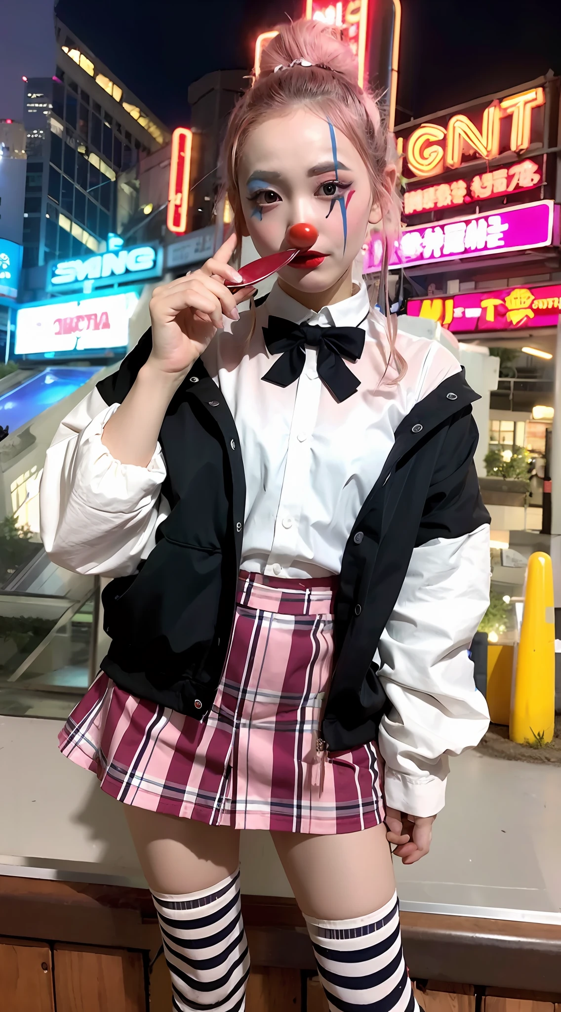 clown red nose,