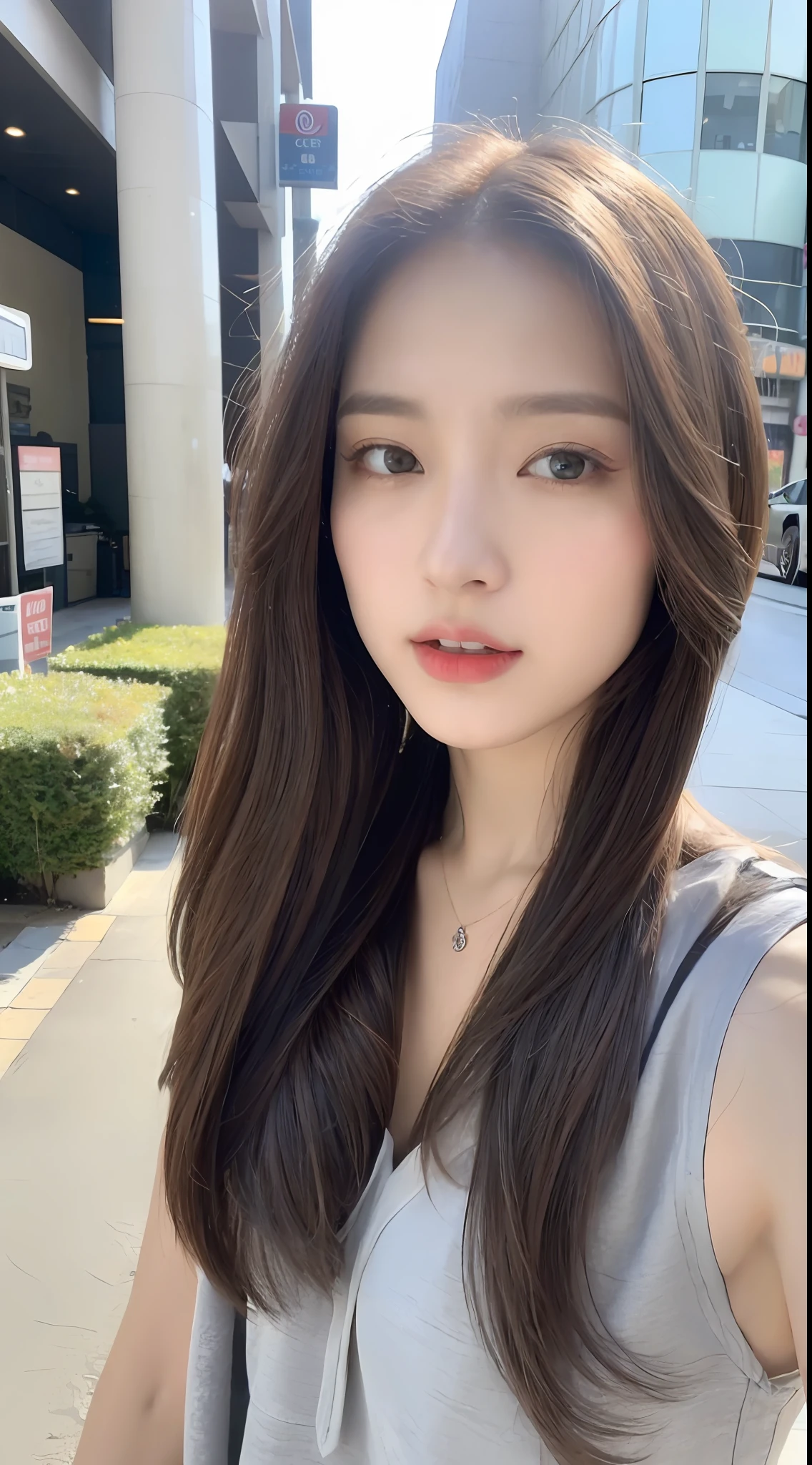 ((Best Quality, 8k, Masterpiece: 1.3)), Focus: 1.2, Perfect Body Beauty: 1.4, Buttocks: 1.2, ((Layered Haircut, Flat Chest: 1.2)), (Rain, Street:1.3), Bandeau Dress: 1.1, Highly Detailed Face and Skin Texture, Fine Eyes, Double Eyelids, Whitened Skin, Long Hair, (Shut Up: 1.3), Full Body