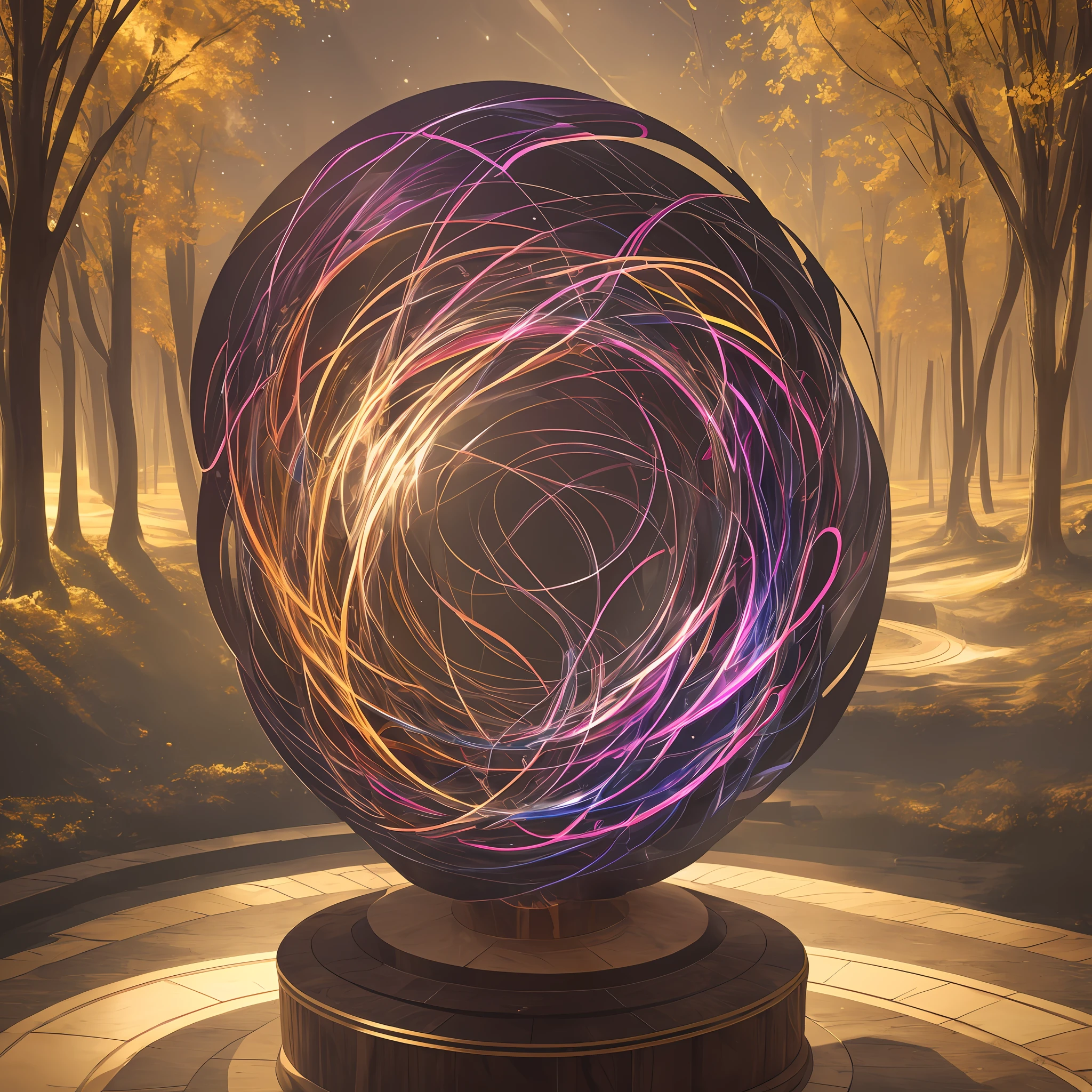 Creates a logo type Written ANIMA ART drawn in second dimension --auto --s2