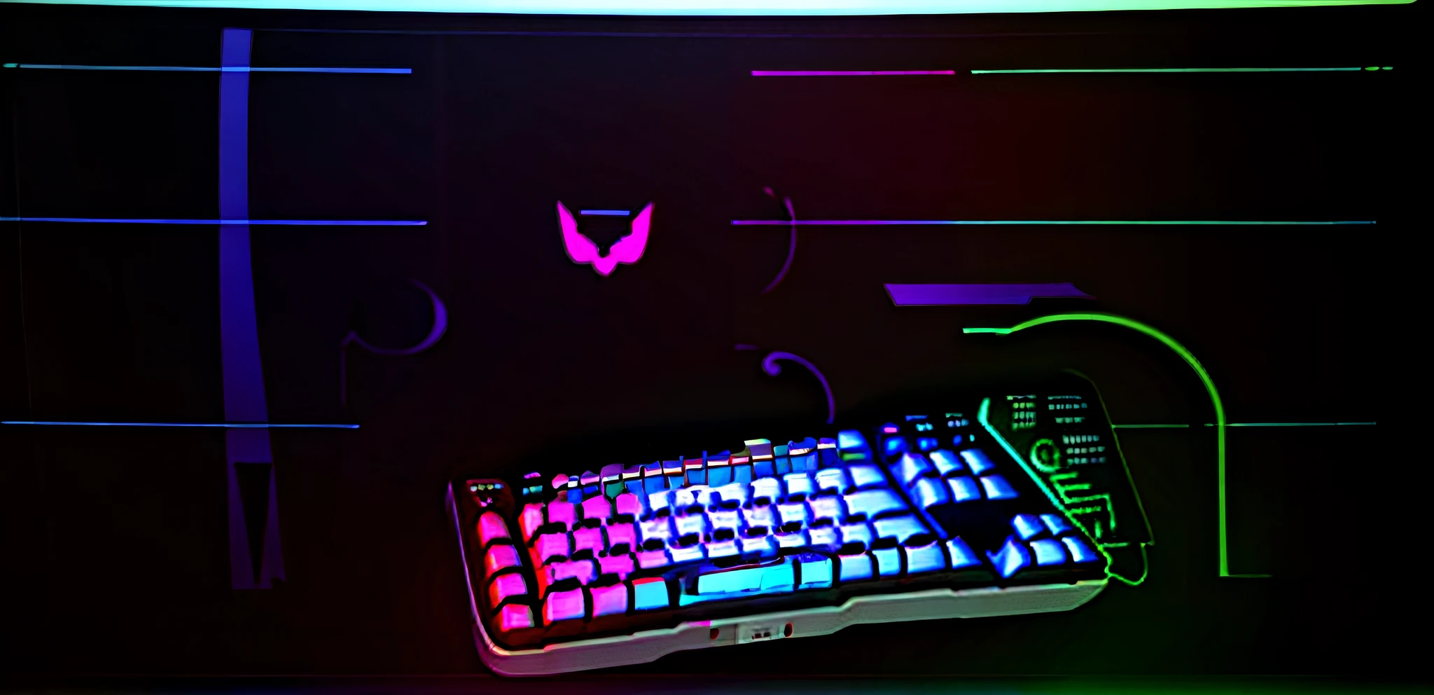 (((space key at the top base))), (((space bar at the top of the keyboard)))
