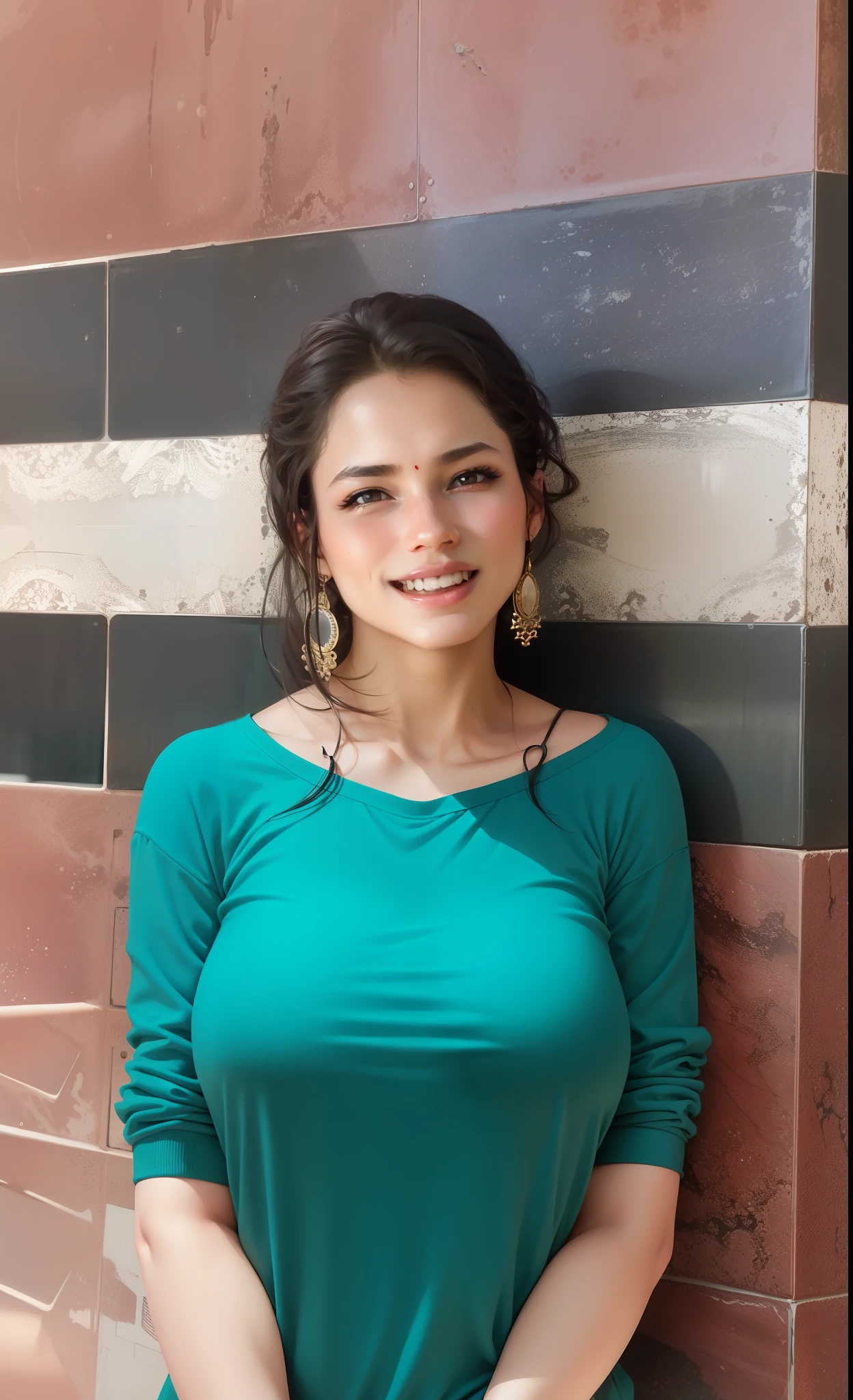 Nsfw 1.7 , hot boobs, red bra, same face, exposed,