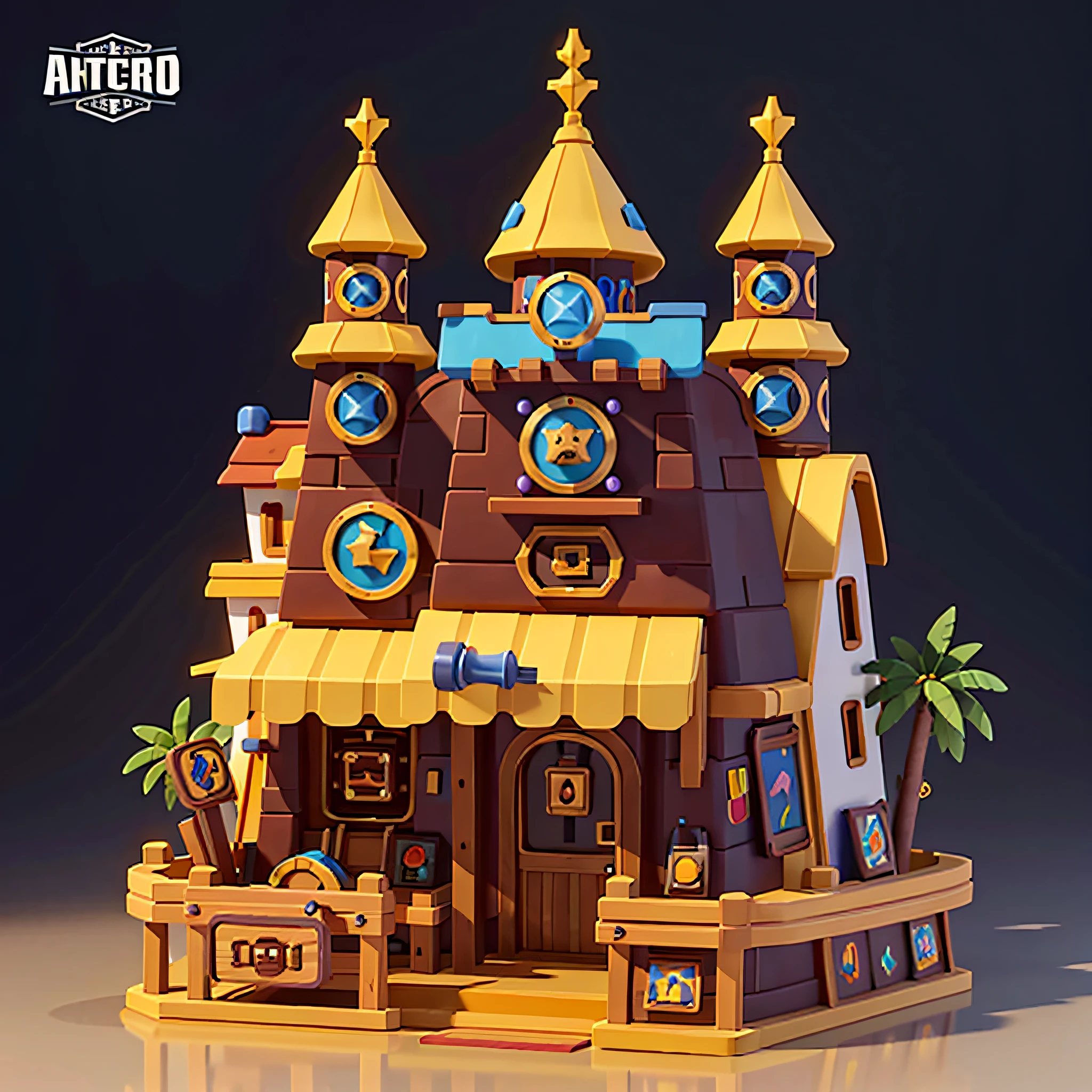 (Best quality),(masterpiece),(ultra detailed),(high detailed),(extremely detailed)3d factory icon,colorful icon,cartoon style,trending on artstation