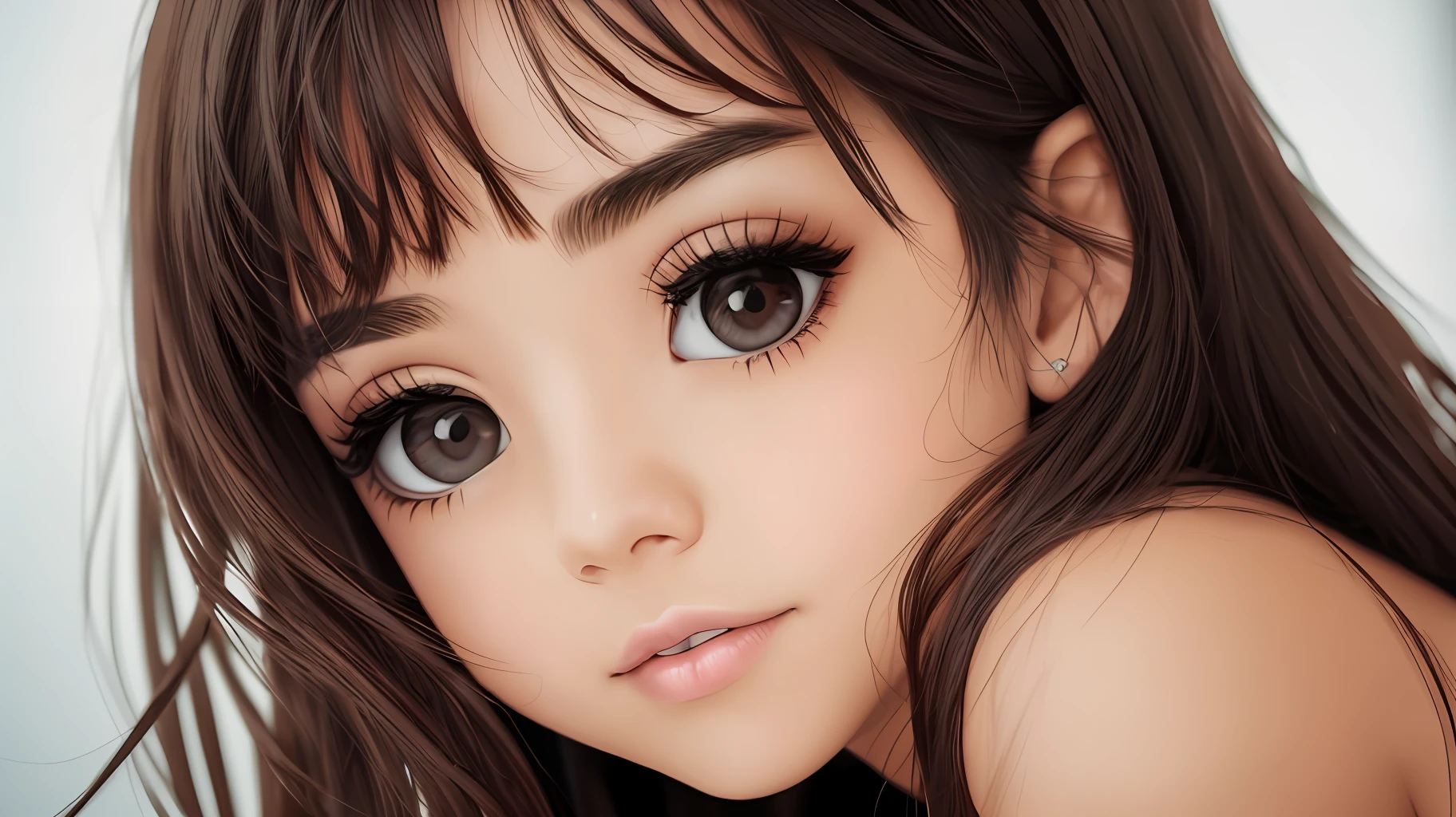 Do with dark brown eyes --auto --s2