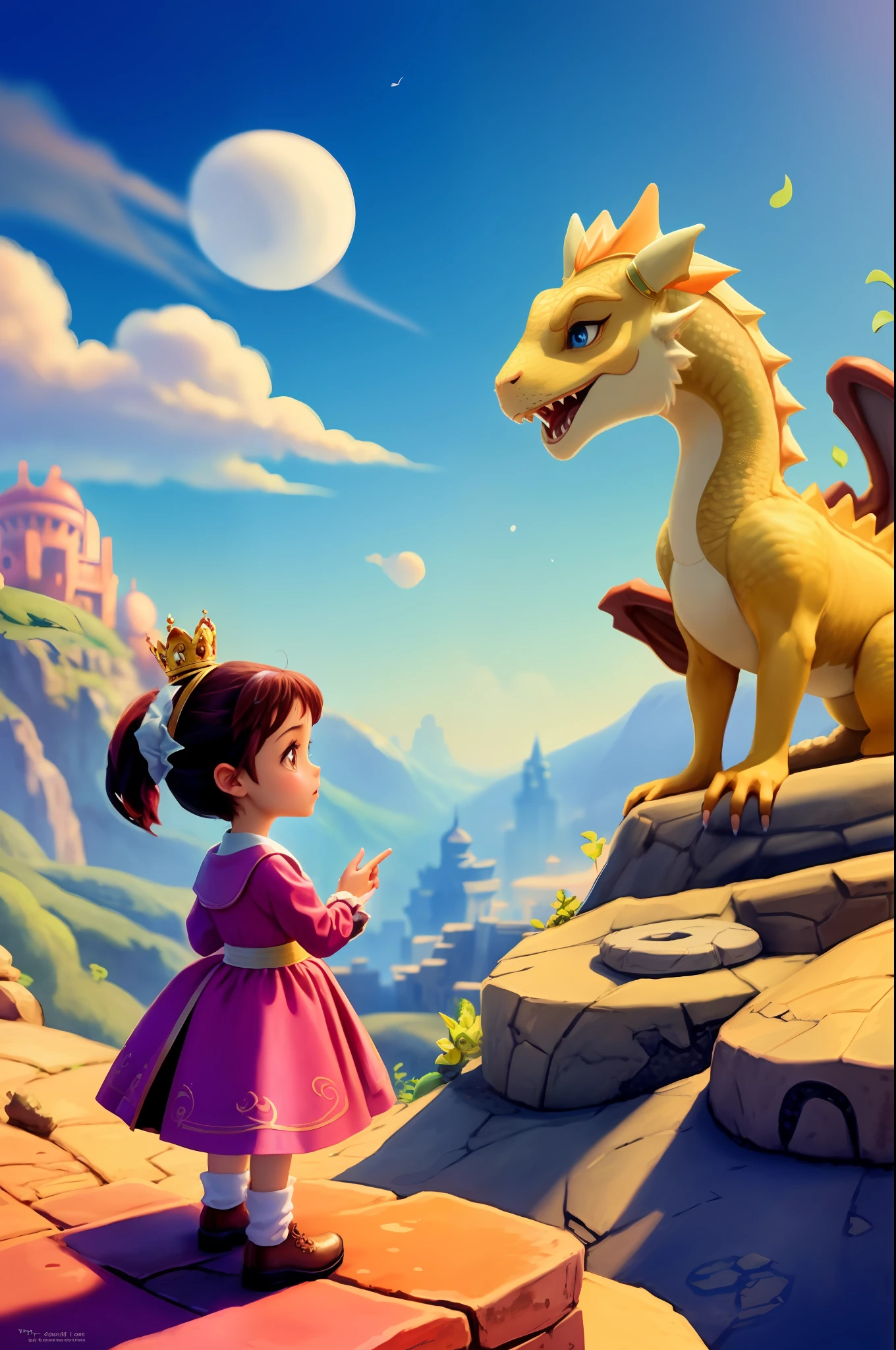 Search images related to "The Princess and the Little Dragon"