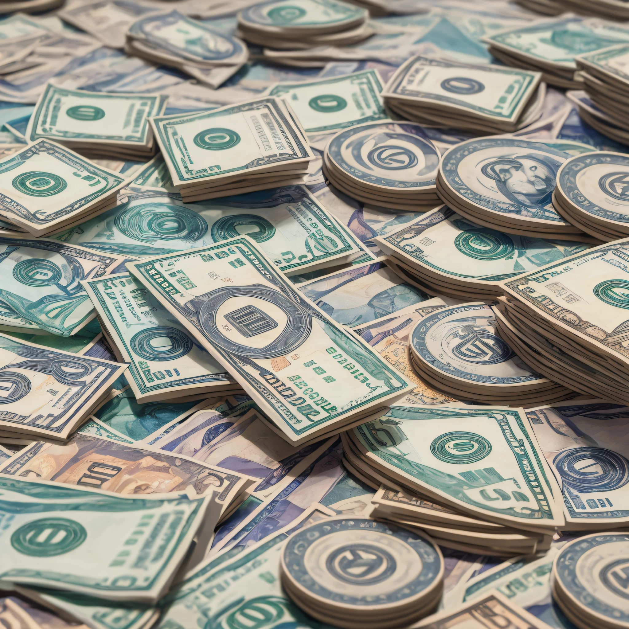 Falling money background, 8k, UHD, Iluminación Baja Severa, Alta Calidad, Sharp Focus, Fujifilm XT --auto --s2