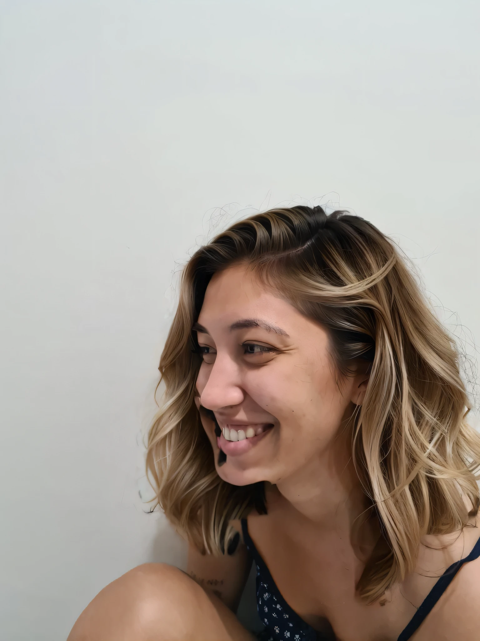 straight light blonde hair, high definition, strands with density, high hair volume, intense hair shine, artificial lighting, masterpiece, delicate strands under face, light blonde hair
