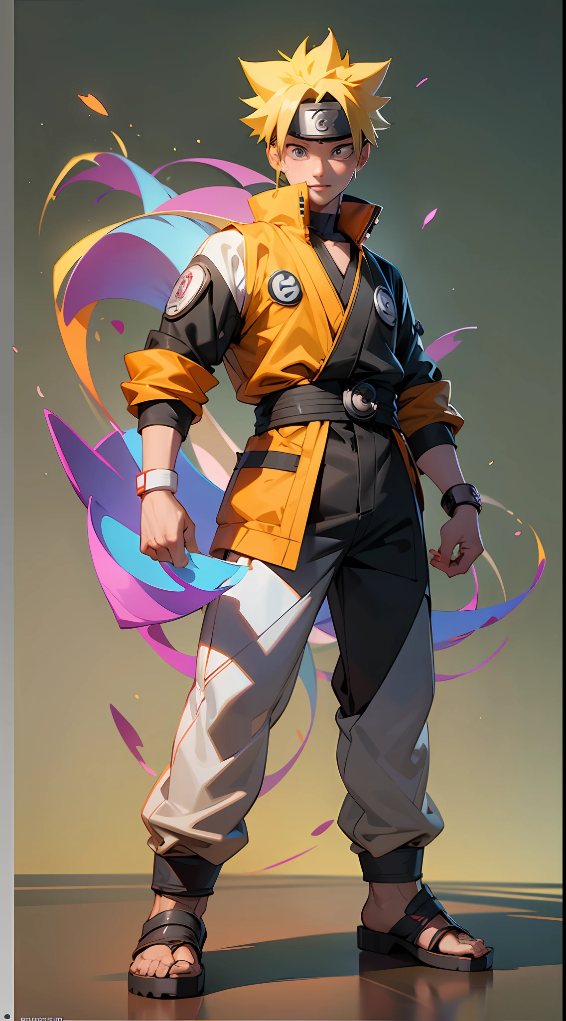 naruto anime character, young naruto, character, anime, Naruto Uzumaki, Masashi Kishimoto character, boy, male, handsome, cute, fluffy, 3d, masterpiece, best quality, high detail iconic character, 8k render”, octane render ”, octane render”, super detailed octane render, super rendered in octane render, hyper detailed 3d render, hyperdetailed, full body, soft diffused lighting, full body, high detail, sharp focus, full body, rendering, ultra detailed, 3d --auto --s2