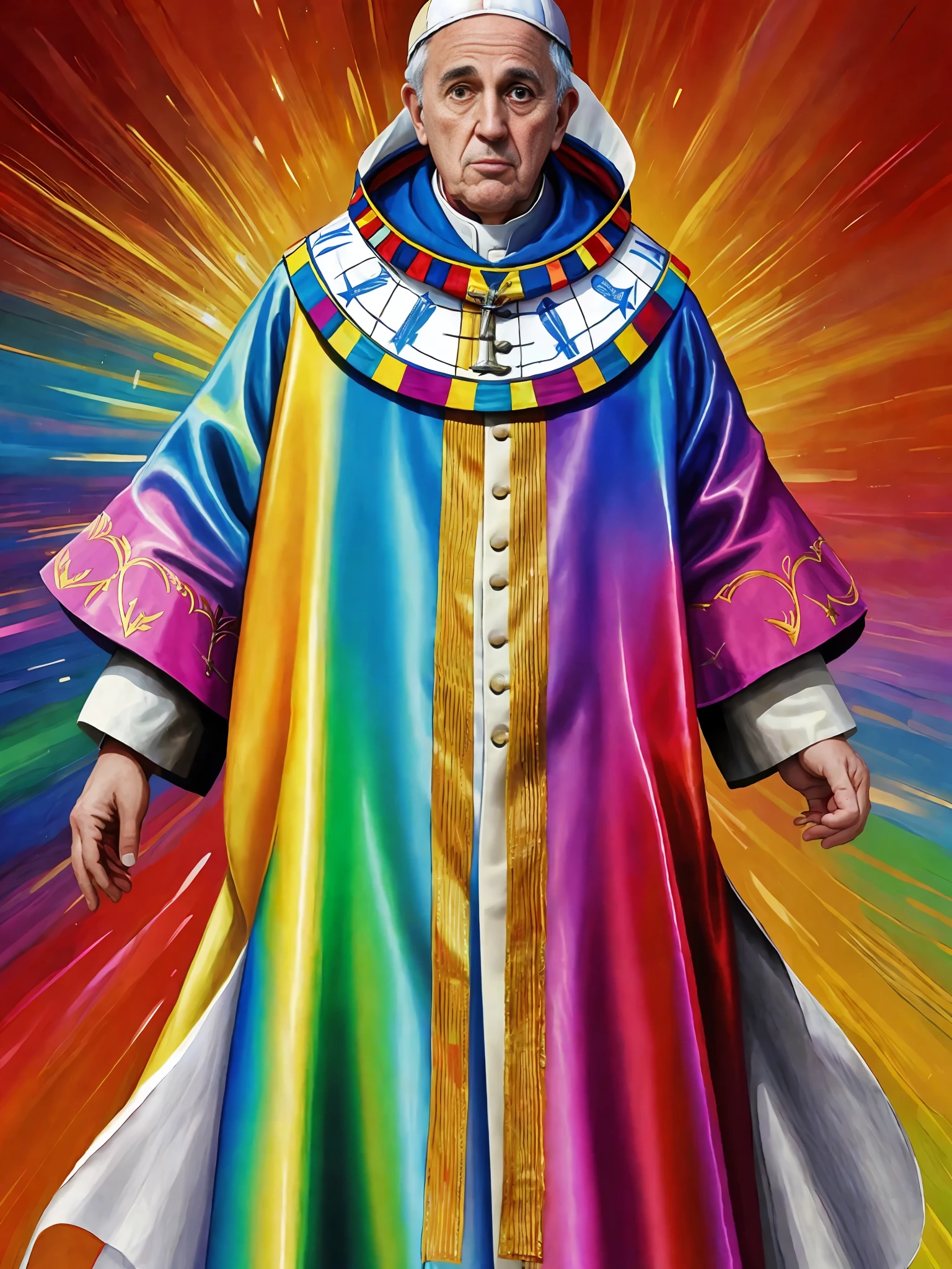 the pope and the amazing technicolor dreamcoat