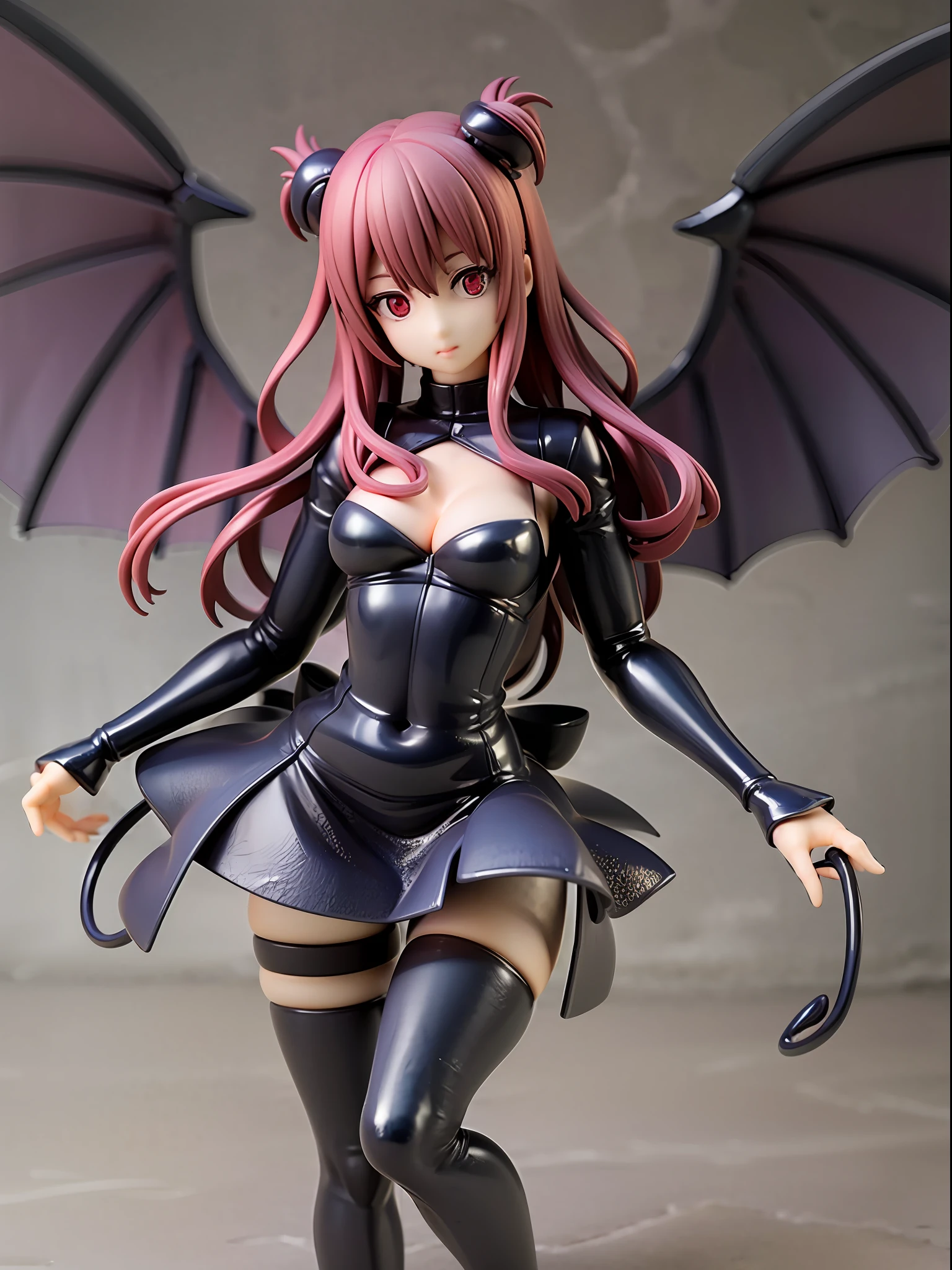 いやらしい雰囲気、girl, devil, demon wings, devil's tail, red eyes, beautiful appearance, full body black tights,,(8k, RAW photo, best quality, masterpiece:1.2), ultra high res, photo realistic, professional lighting, detailed lighting, professional photography, high quality, high res, extremely detailed, bloom, depth of field, sketch, sharp focus, soft lighting, detailed, detailed skin, to8contrast style