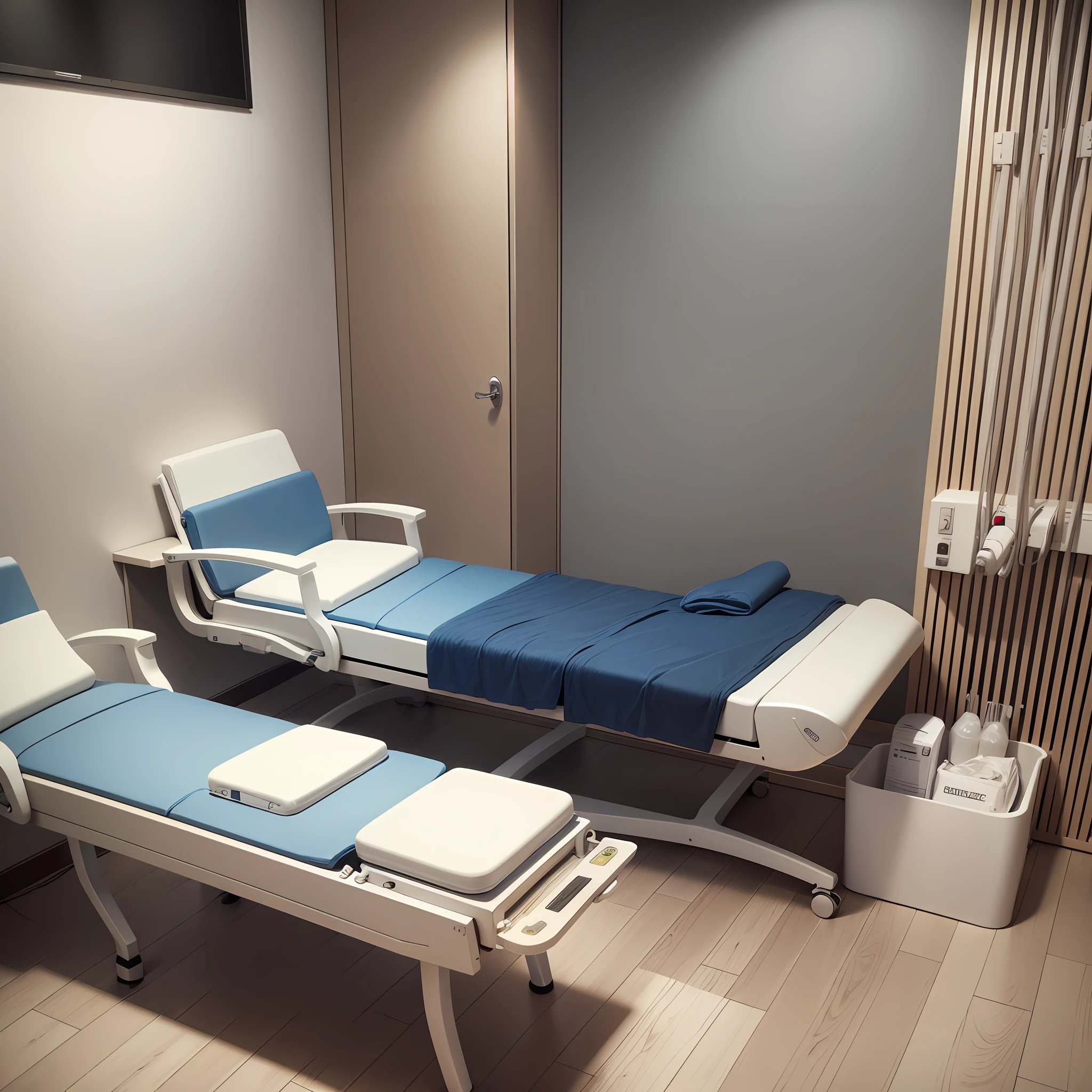 Modern and quiet podiatry room --auto --s2