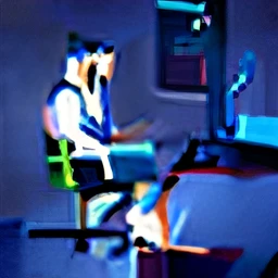 there is a man in a lab coat standing next to a cat, doctor, with a lab coat, digital illustration -, digital illustration, stylized digital illustration, medical doctor, male physician, surgeon, 2 d illustration, 2d illustration, illustration of a cat, by Emma Andijewska, photo render, healthcare worker, digital ilustration, (doctor) --auto --s2