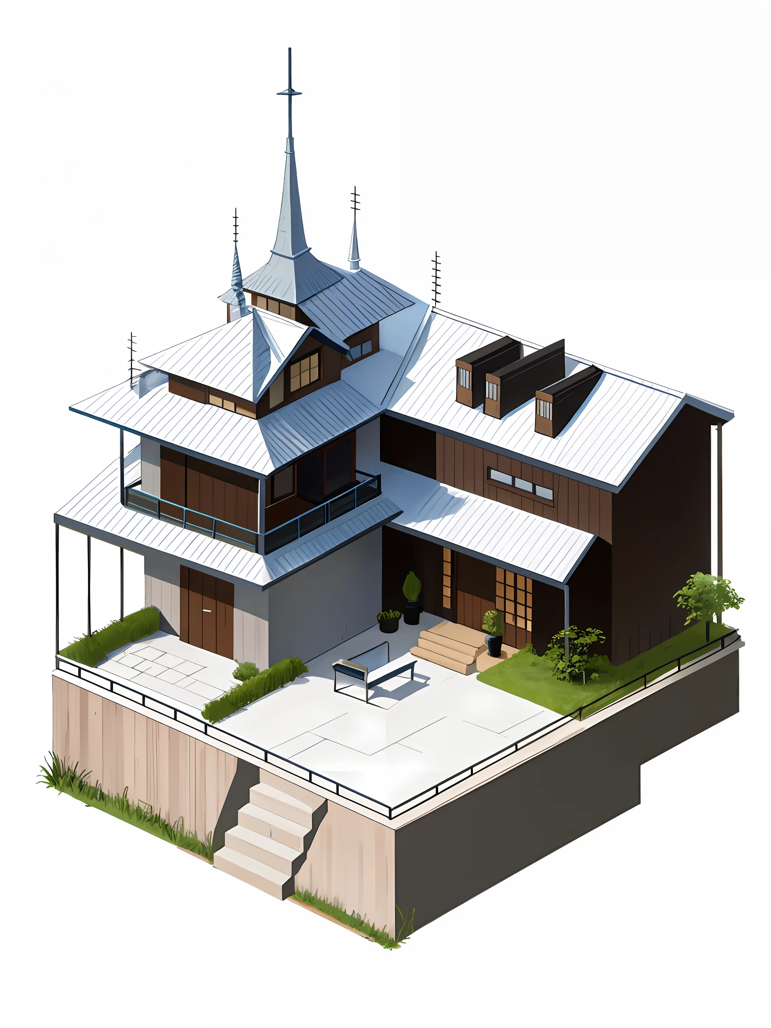 Architecture of social interest