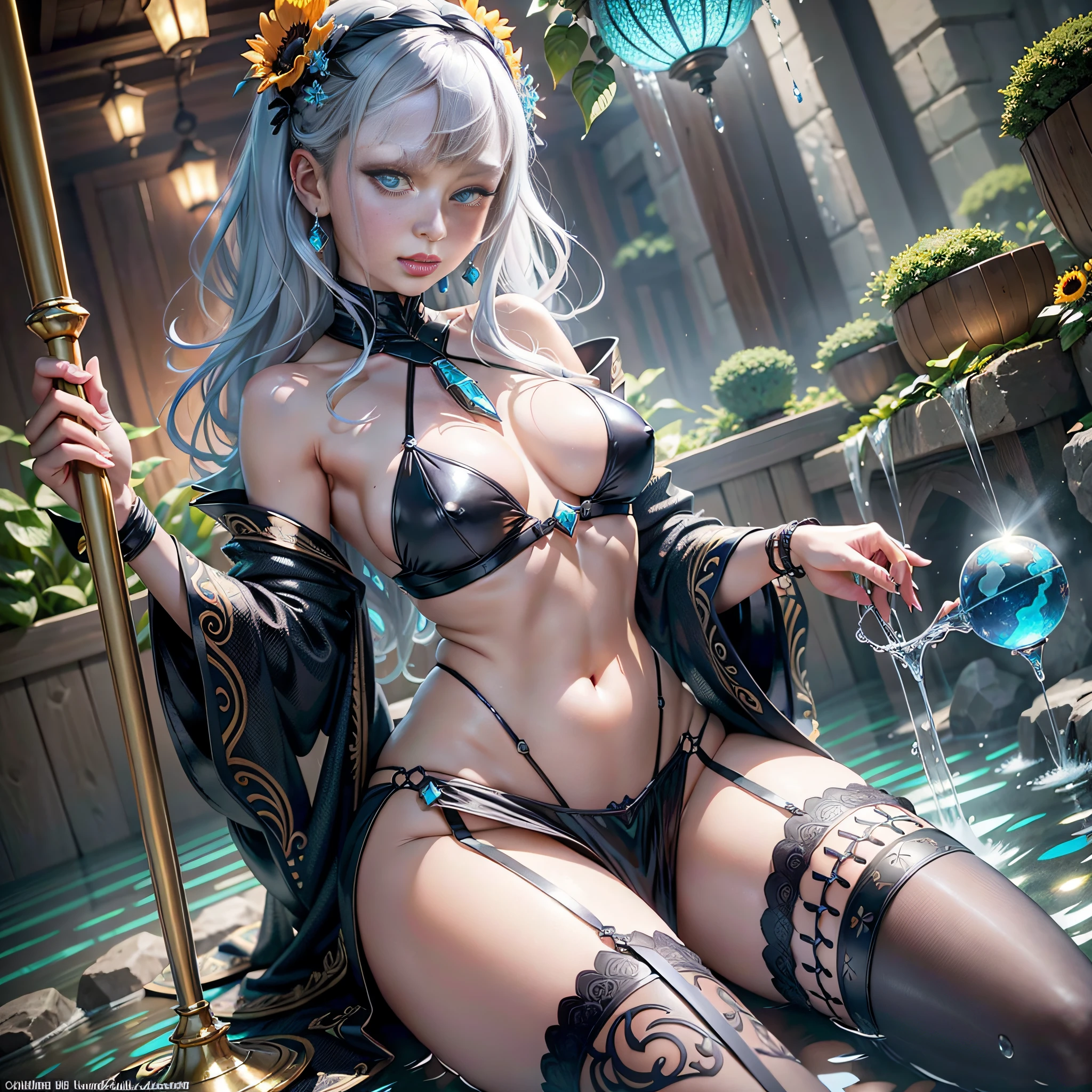 meticulously intricate Pro-photorealism angle below-close 3 wet Japanese clothing kimono sideboob obi sunflower hairstyle short interior Agathe ornament keys discreet diamand yellow-saffron delicate faces expressive cheekbones effects glowing pompette turquoise great ultra-beautiful eyes lazuli opal open mouth teeth smile (detailed high skin: 1.3) suave athlete:1.3 attractive jacket:1.3 open shoulders:off lace:1.3 white shirt:1.1 open clavicle sleeves:1.3 papillotes: 1.3 white silk (ratio four fingers and one inch) satin large pointed breasts drooping:1.3 pointed spread covered corsait:1.3 strange felts seams "Ghibli Studio" navel skirt:1.3 wide fringe swinging spinel belt1:4 thick chastity padlock soli pubic leathers:1.3 visible pubic hair1:3 covered thighs covered garters:1.3 legs boots:1.3 solid voluminous black furs abundant lights illuminations luminescences depths reflections optimal resolutions maximum ultra precise perfections Lightnings contrasts global illuminations cgi vfx sfx reflex ultra details Octane made extreme enhanced graduated UHD XT3 16K DSLR HDR UnrealEngine5 romm rgb pbr 3dcg fxaa blu-ray colors-coded backlighting anti-aliasing fkaa txaa rtx ssao opengl-shaders glsl-shaders post-processing post-production cell-shading tone-mapping obscure Crystalline DoF robot female "Heavy Metal" dark navy metallic familiar Pole-Dancing Magic water drop of water fountains Drink beer wheels slide "Buck-Beer" transparent mirror scepter summons snake-fractal ruby occult earth (Magic Disco=Ball fullbodye Earth blooms:1.3 graduated heart hearth earth blooms:1,0.3 Tourmaline) dramatic paper lantern background outdoorsreflection Pool marbles paddling pool "Water Falls" water drop of water equirectangular 360" masterpieces (Guweiz and James Jean) tattoo CGSCOSITY (Bruce Weber model Feminin) night full moon mountain raw nsfw:1.2 varied etc.