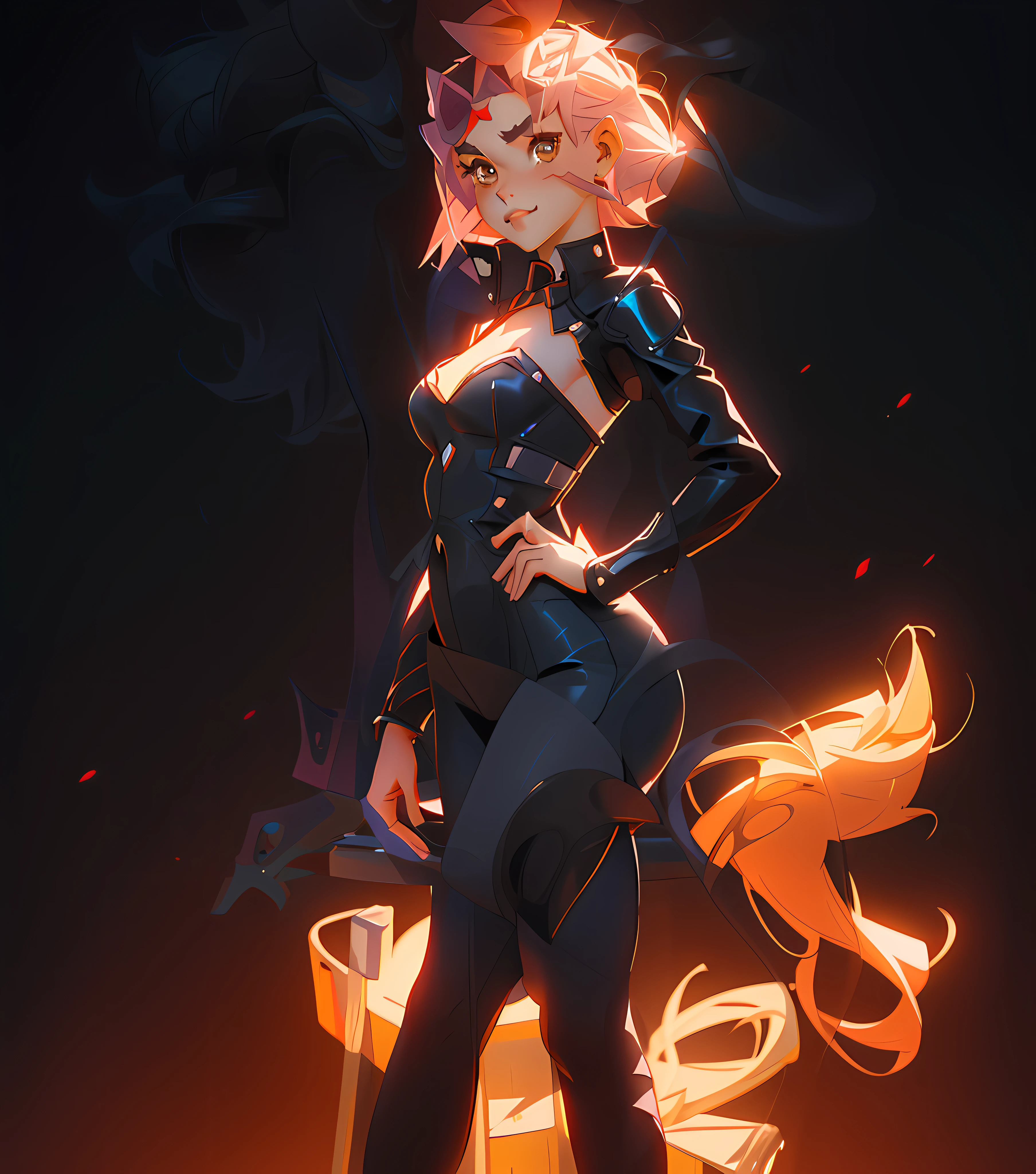 arafed woman in bunny ears sitting on a stool with a knife, cushart krenz key art feminine, krenz cushart and artgerm, cushart kenz, seductive anime girl, wlop rossdraws, sexy pudica pose gesture, krenzcushart, wlop and krenz cushart