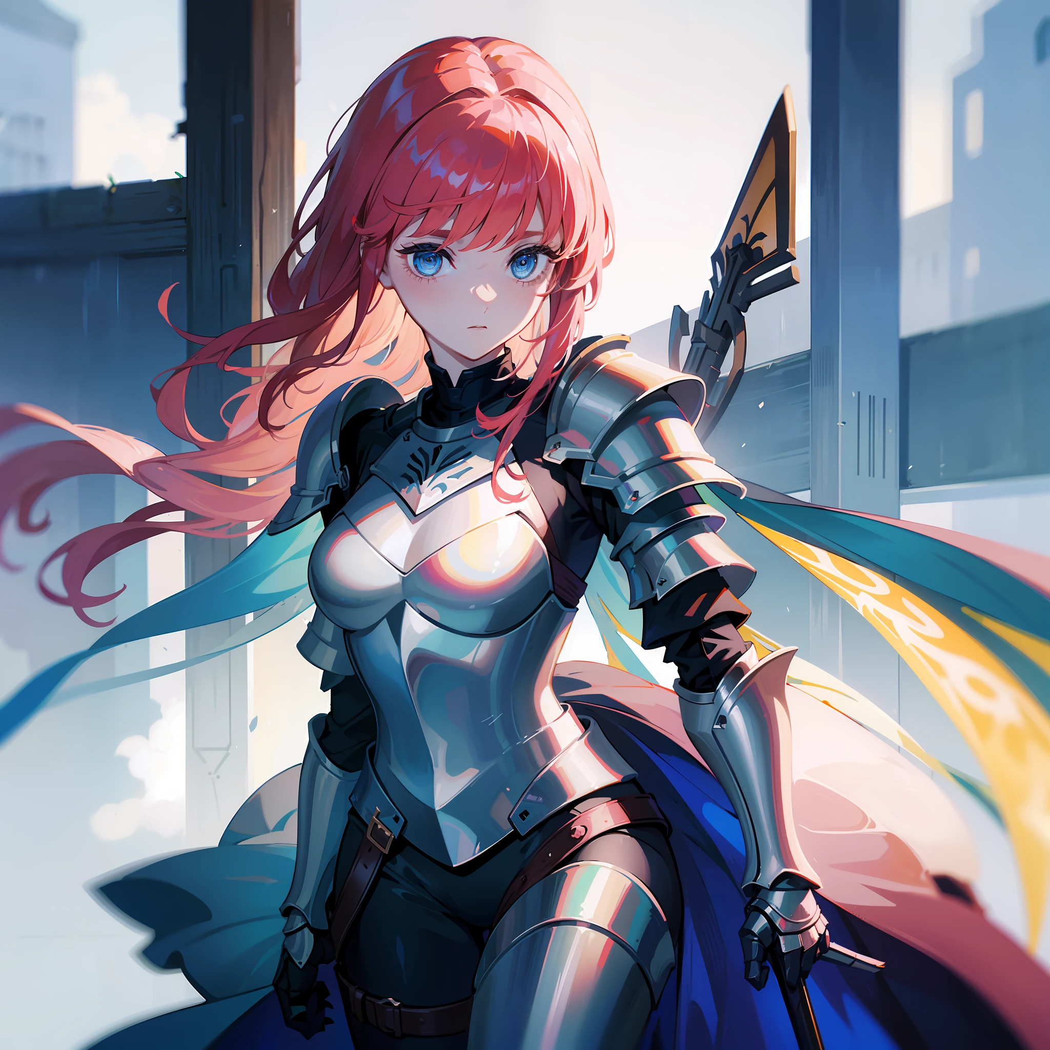 Makima, 1girl 0.993
armor 0.999
blue_eyes 0.712
breastplate 0.873
full_armor 0.927
full_body 0.681
gauntlets 0.866
greaves 0.663
helmet 0.997
holding 0.760
holding_sword 0.903
holding_weapon 0.812
knight 0.857
plate_armor 0.547
rain 0.519
shoulder_armor 0.597
signature 0.543
solo 0.961
standing 0.733
sword 0.995
weapon 0.997