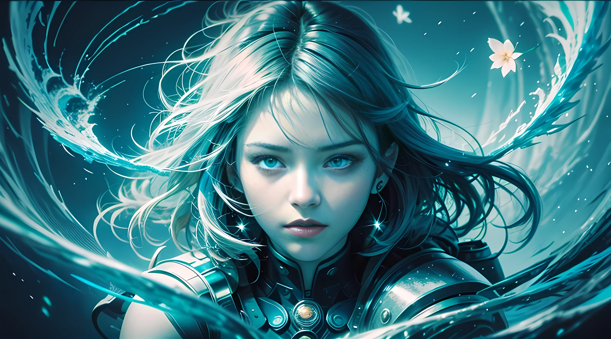 digital lighting, anime style, woman, elemental mage, engulfed by blue flame and yellow light, colorful, depth of field, beautiful, highly detailed, surreal, cinematic lighting, clear, spatial background, soft cinematic lighting, (backlight) : 1.2), (blossom: 1.2), (strong light: 1.1), (chromatic aberration: 1.2), sharp focus, high contrast , masterpiece, realistic
Wait for it to start