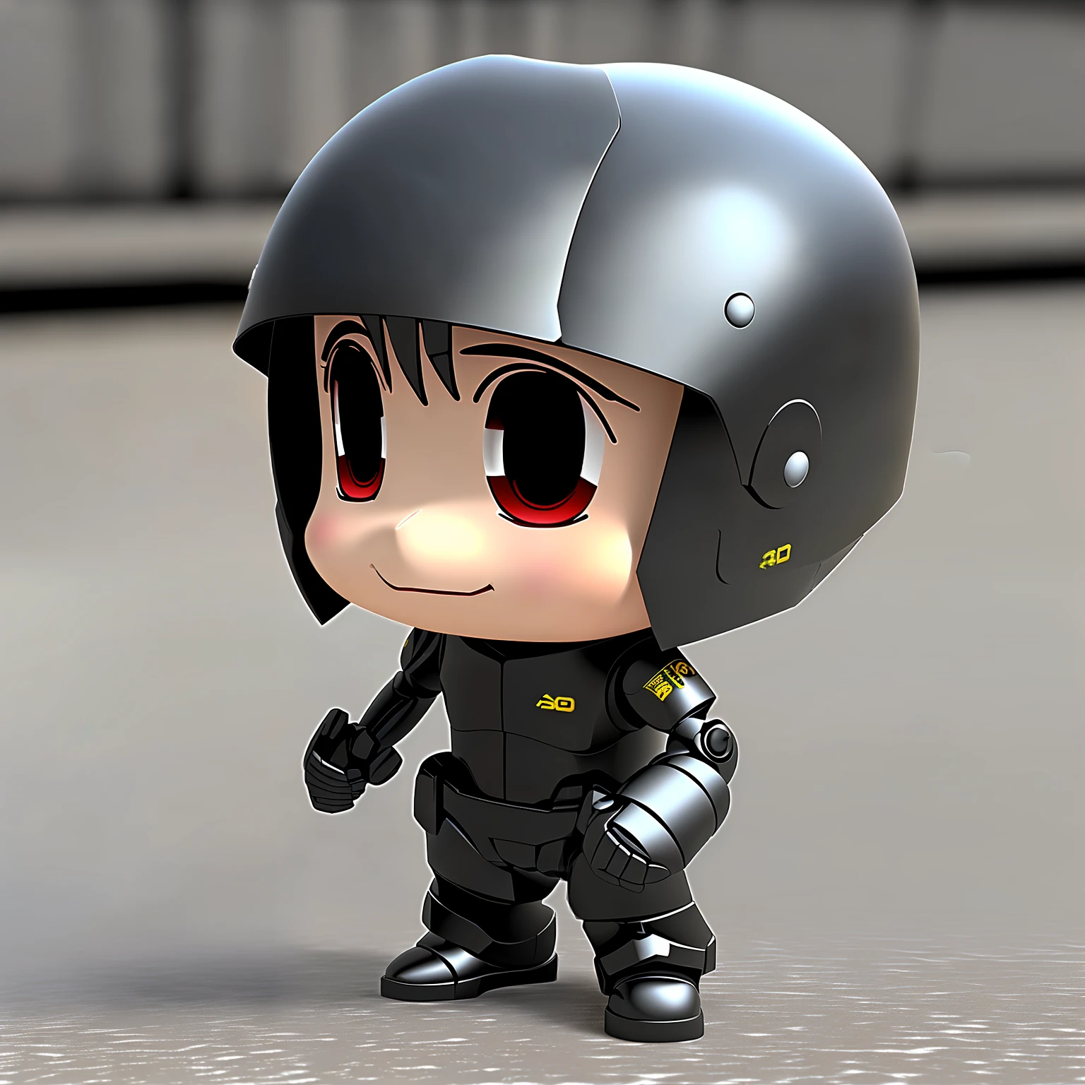 Soldado, Chibi, 3d