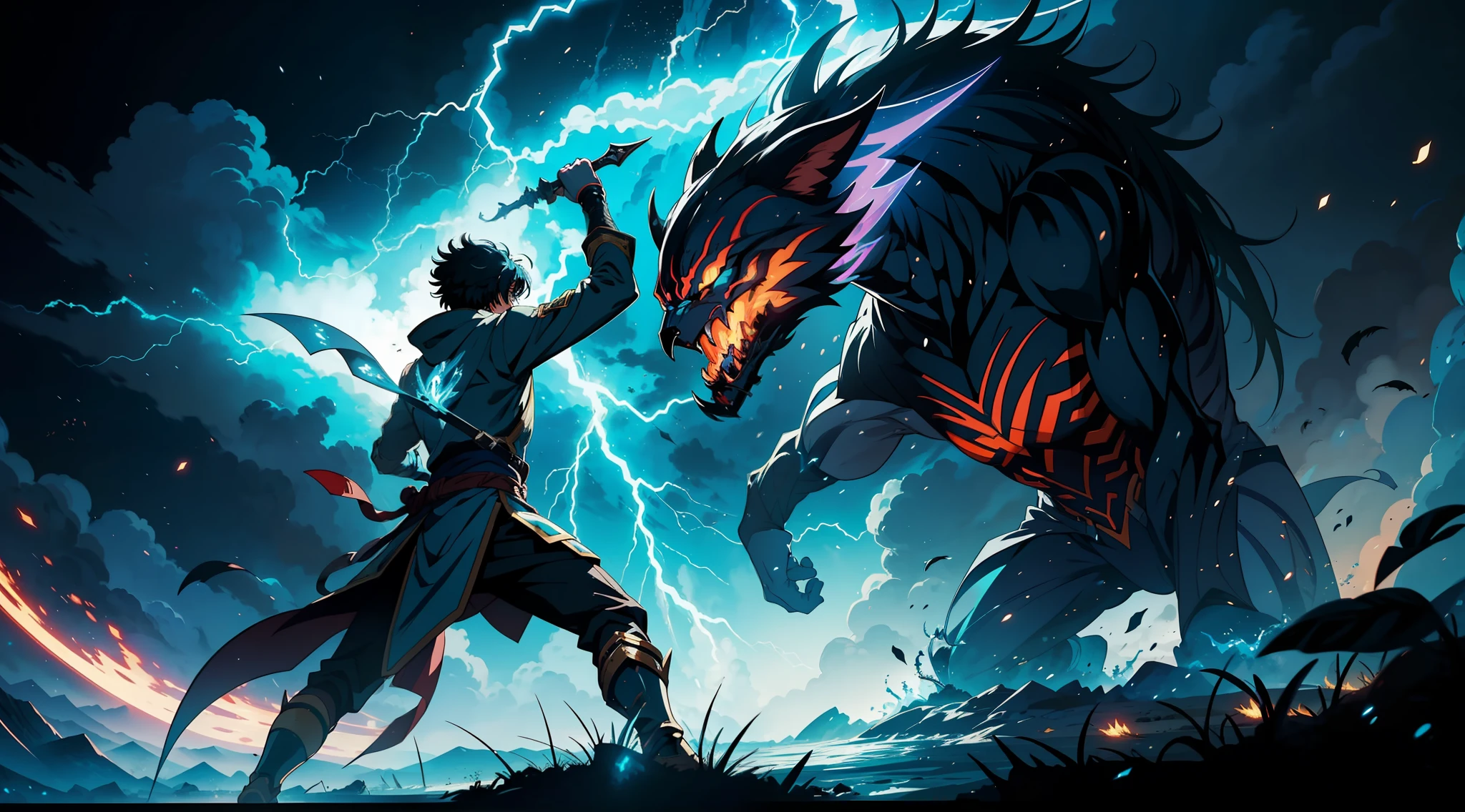 The anime begins with our protagonist, a young man with teleportation skills, discovering his power and learning to control it. He is a fearless warrior in search of adventures and challenges. The story unfolds in a fantasy world full of magical creatures and powerful beings. Throughout the plot, our hero faces powerful and dangerous enemies, but finds loyal allies who help him on his journey. Together, they face epic battles and challenges that test their skills and their courage. The anime's animation is stunning, with vibrant colors, detailed backdrops, and fluid movements. The visual effects are breathtaking, with bursts of energy, lightning and other manifestations of magical power. In the end, our hero becomes a legendary warrior, respected by all and feared by his enemies. He is the protector of his homeland, ready to fight any threat that arises. This epic anime is a thrilling adventure that keeps the viewer stuck until the end.