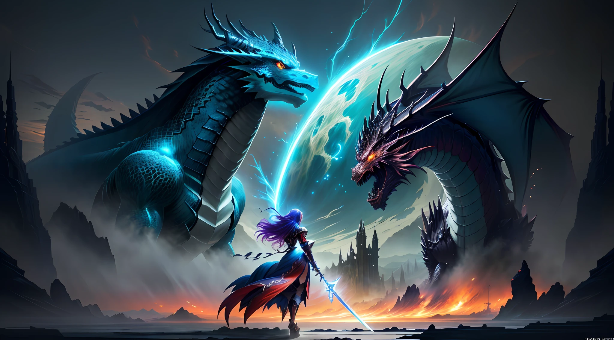 anime, dragon, sword, artwork, artwork, artwork, artwork, artwork, artwork, artwork, artwork, artwork, artwork, artwork, artwork, artwork,, anime epic artwork, epic fantasy digital art style, epic fantasy art style, 2. 5 d cgi anime fantasy artwork, epic fantasy art style hd, badass anime 8 k, epic fantasy style art, epic anime fantasy