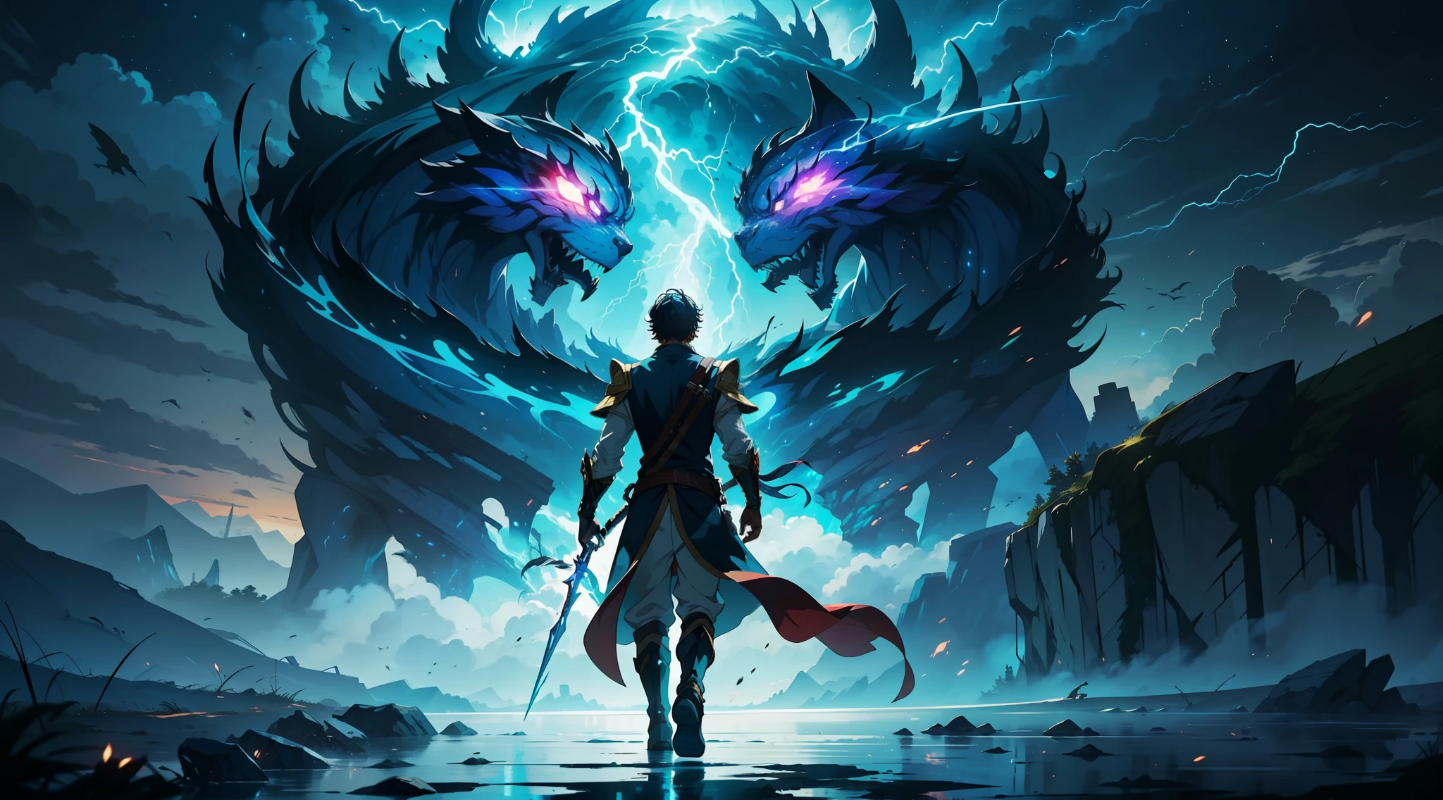 The anime begins with our protagonist, a young man with teleportation skills, discovering his power and learning to control it. He is a fearless warrior in search of adventures and challenges. The story unfolds in a fantasy world full of magical creatures and powerful beings. Throughout the plot, our hero faces powerful and dangerous enemies, but finds loyal allies who help him on his journey. Together, they face epic battles and challenges that test their skills and their courage. The anime's animation is stunning, with vibrant colors, detailed backdrops, and fluid movements. The visual effects are breathtaking, with bursts of energy, lightning and other manifestations of magical power. In the end, our hero becomes a legendary warrior, respected by all and feared by his enemies. He is the protector of his homeland, ready to fight any threat that arises. This epic anime is a thrilling adventure that keeps the viewer stuck until the end.
